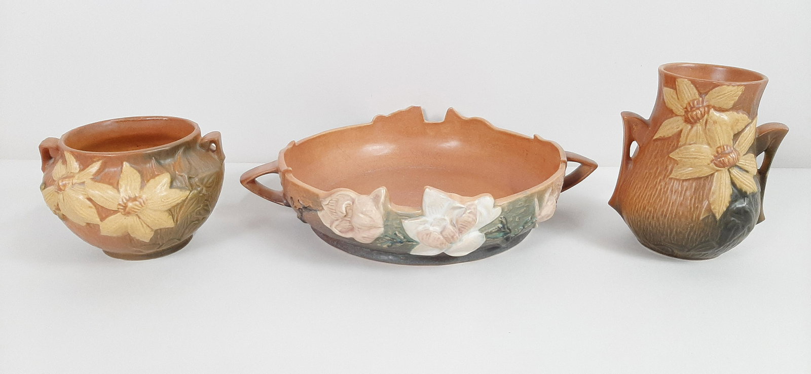 3 Pcs Rose incl. Magnolia and Clematis (1 of 8)