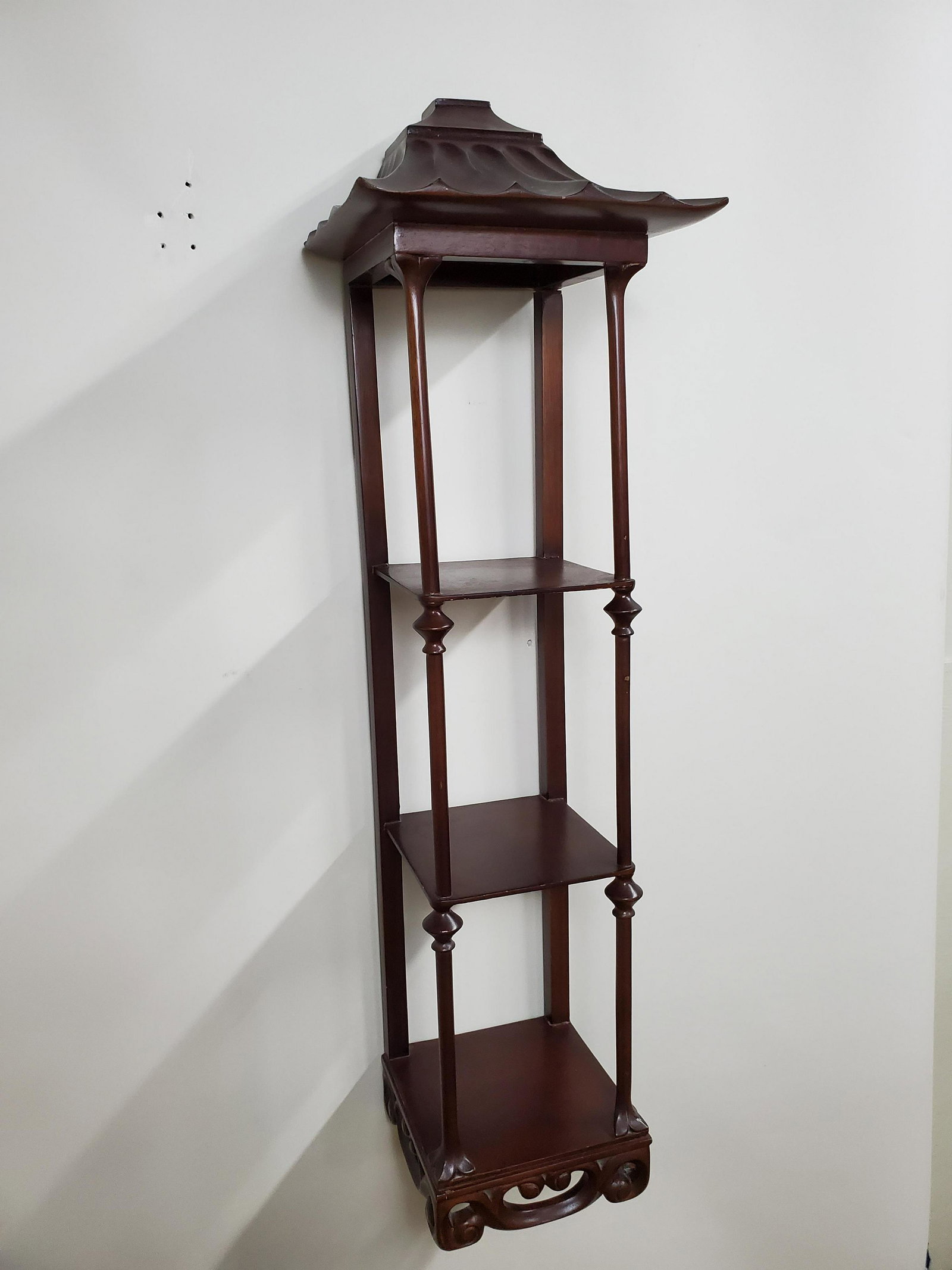 Asian Hanging Wall Shelf (1 of 4)