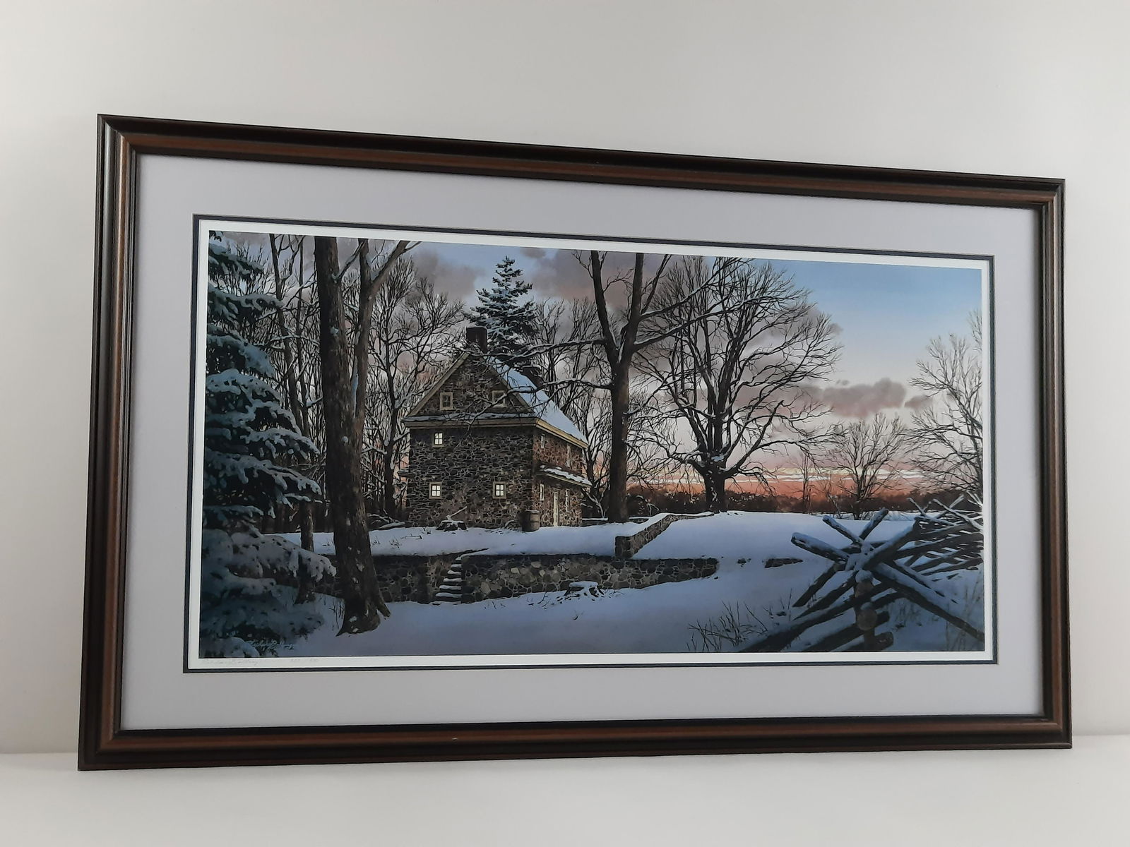 Richard Bollinger "Winter Quarter" Print (1 of 2)