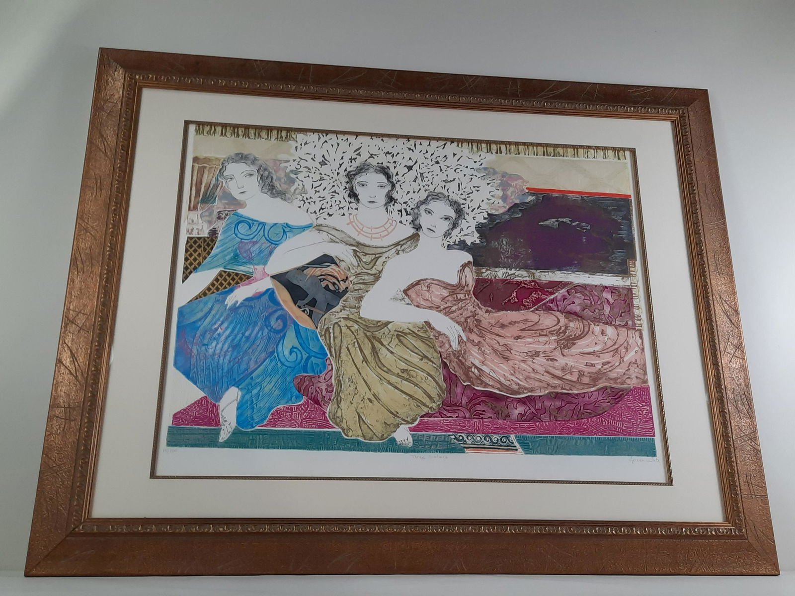 Jonna White "Three Sisters" Mixed Media (1 of 7)