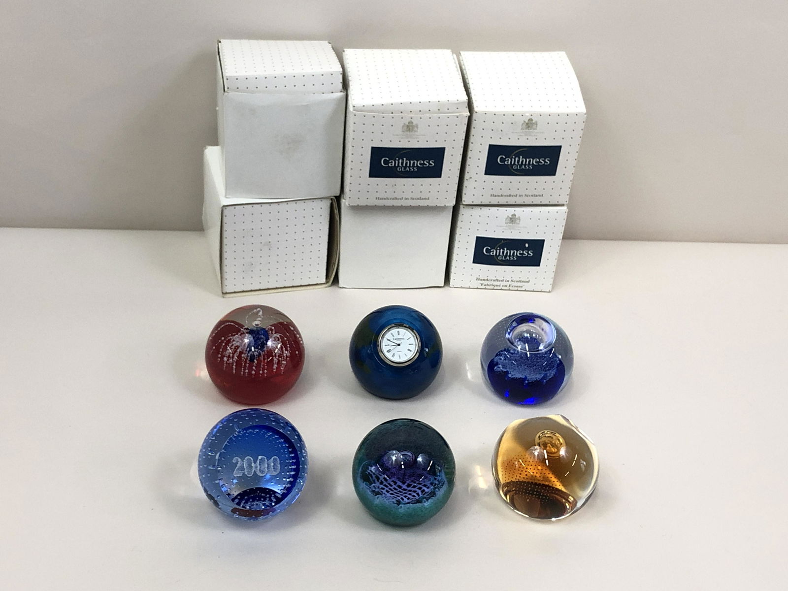 6 Caithness Paperweights (1 of 14)