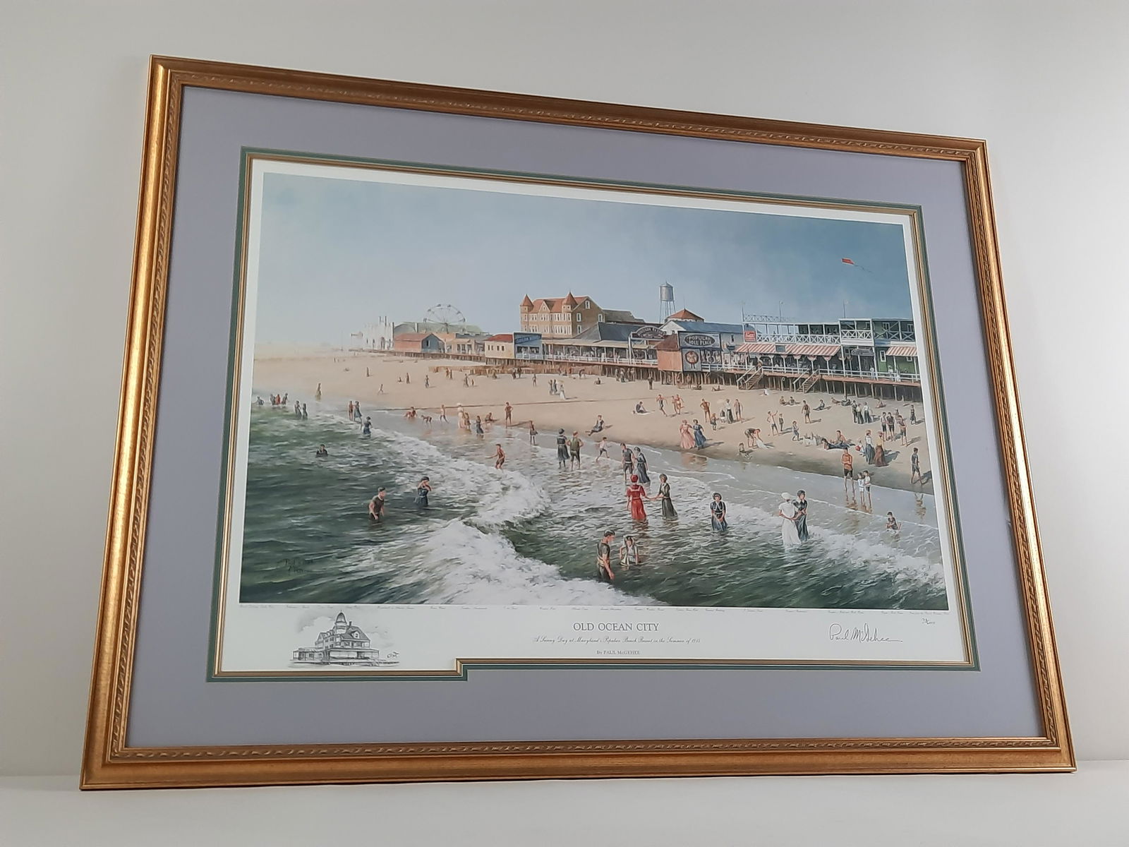 Paul McGehee "Old Ocean City" Print (1 of 4)