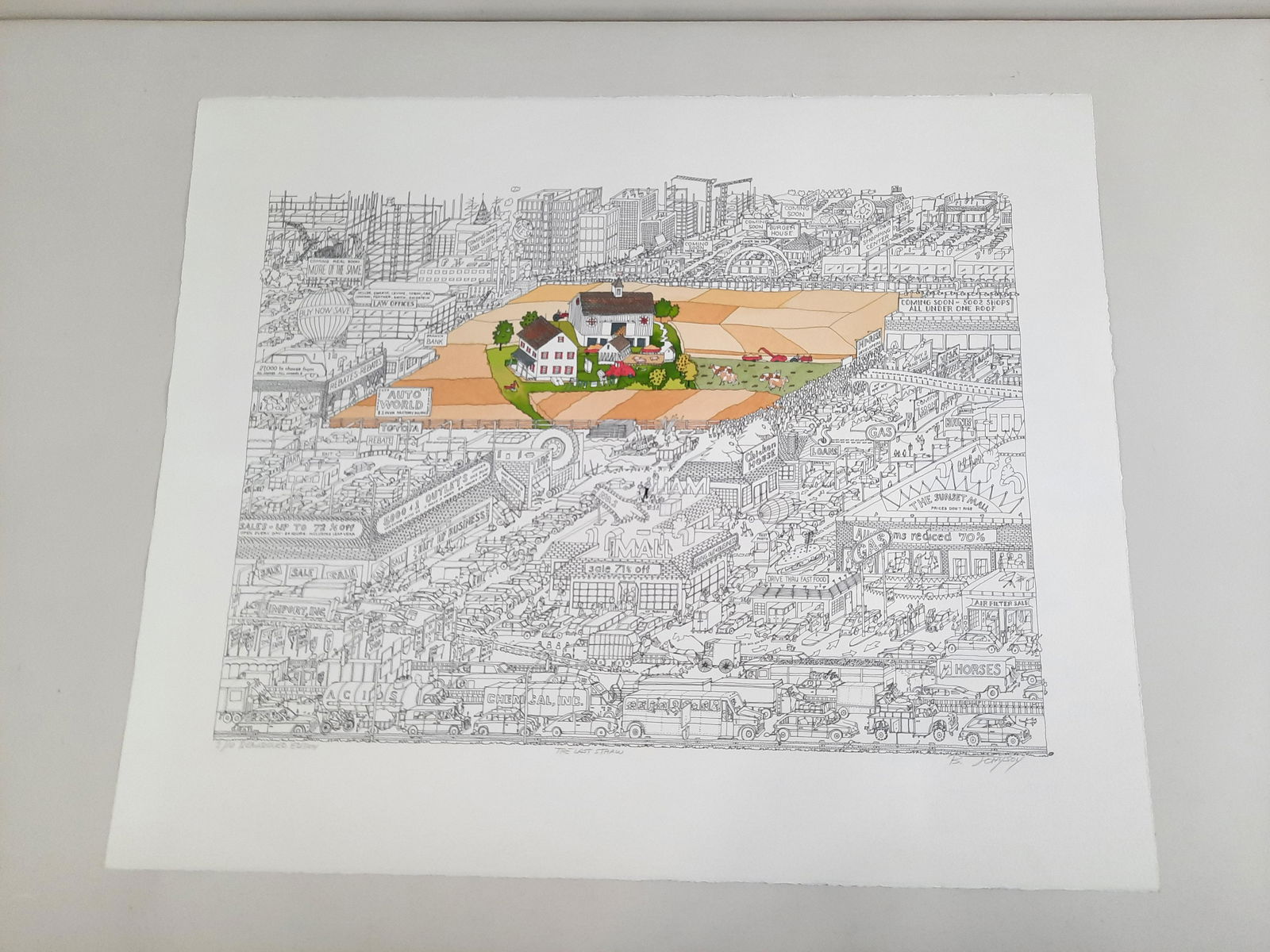 Bruce Johnson "The Last Straw" Print (1 of 7)