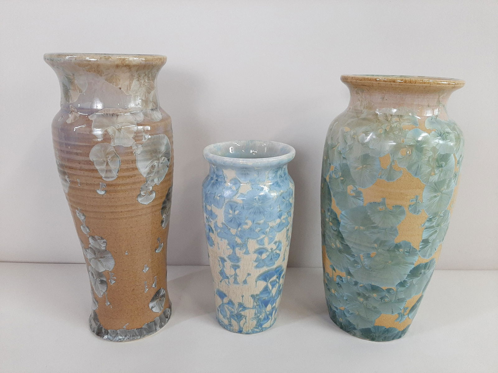 3 Studio Ceramic Vases (1 of 4)