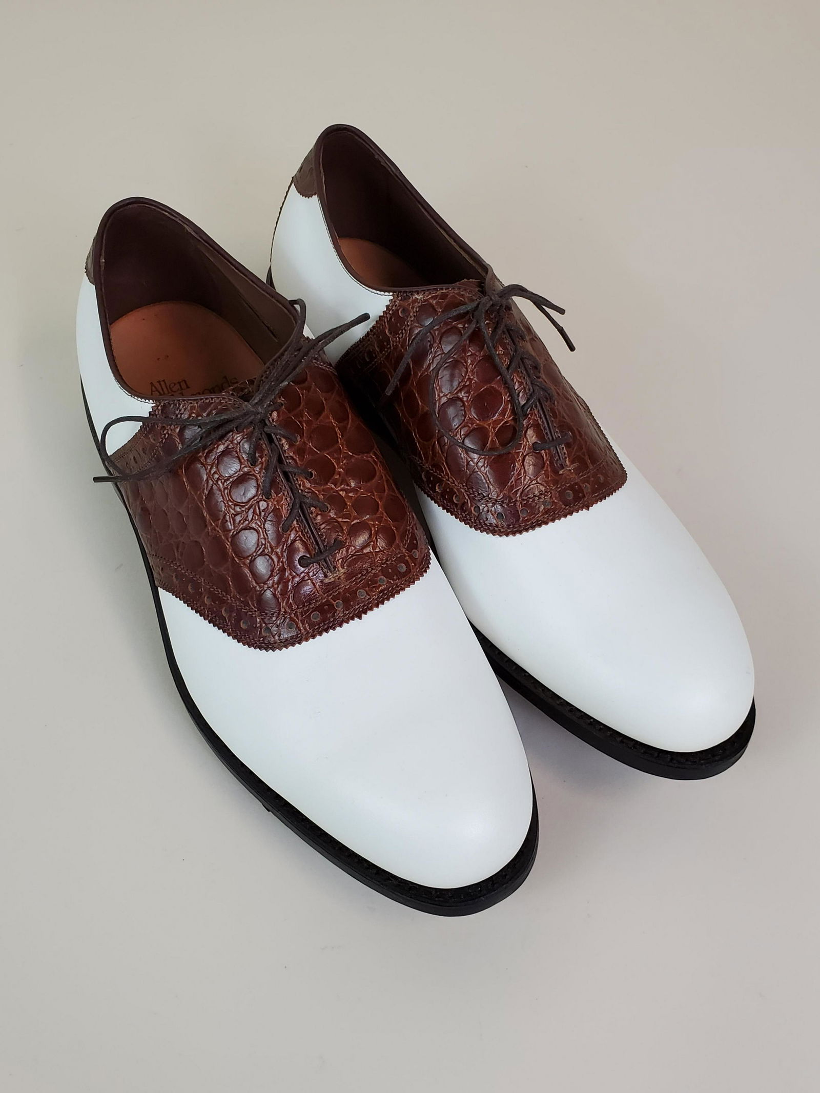 Allen Edmands Leather Golf Shoes (1 of 4)