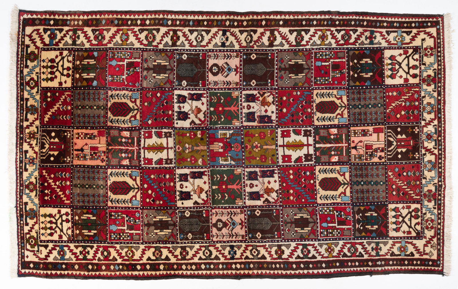 Persian Bakhtiari Area Rug (1 of 5)