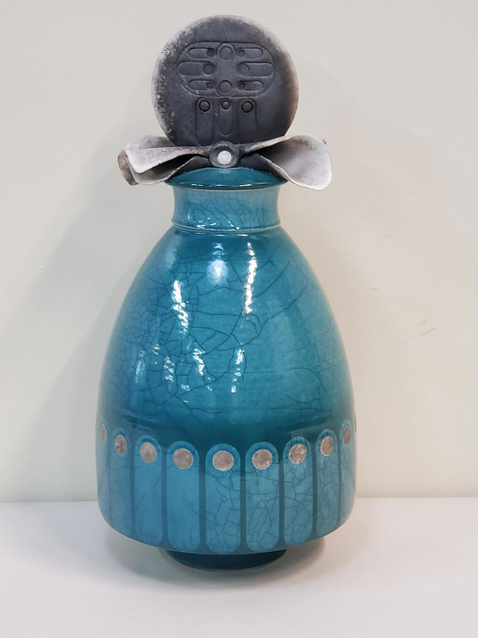 Signed Studio Ceramic Jar (1 of 5)