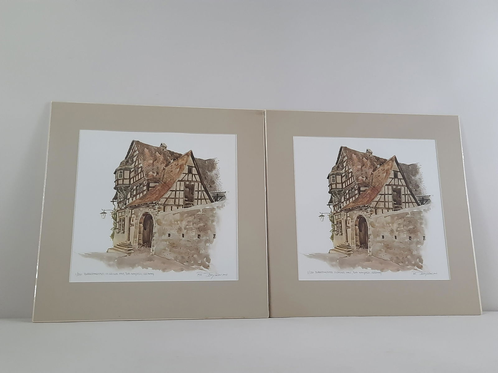 2 Bruce Johnson Burgmeister Prints (1 of 4)