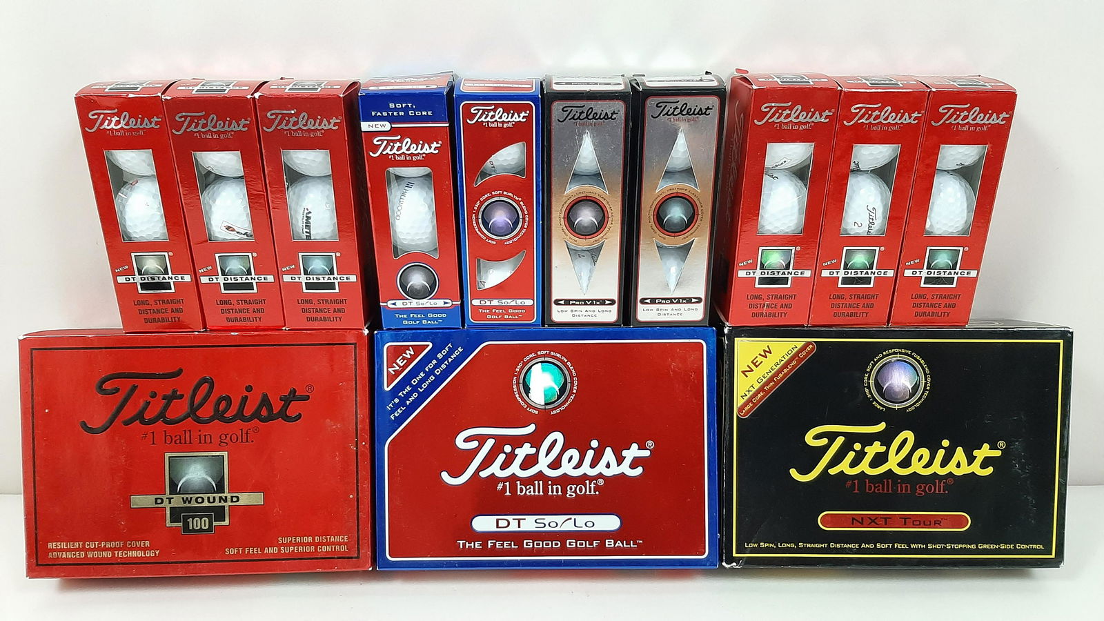 66 Titleist Golf Balls incl Pro Vix (1 of 2)
