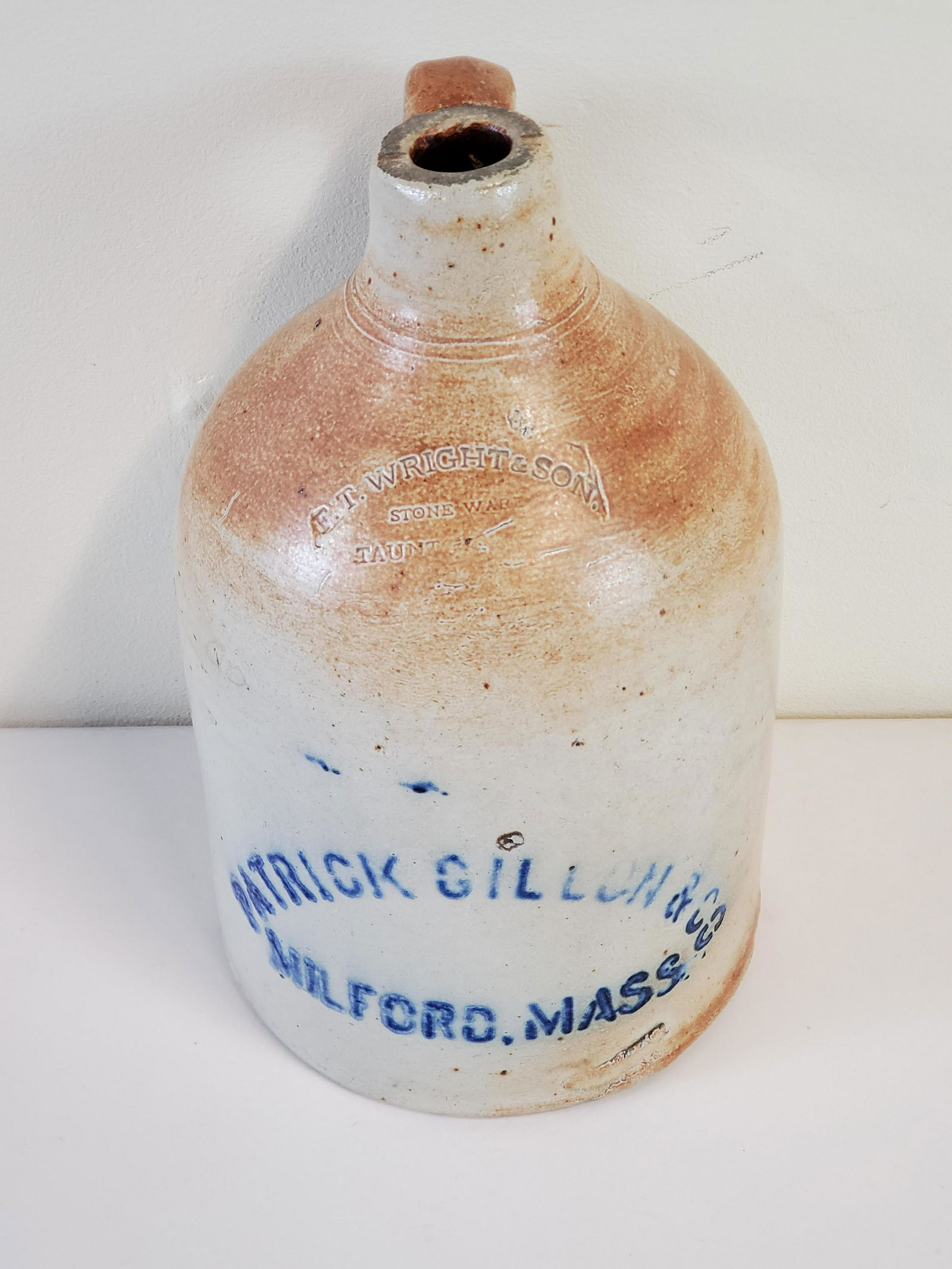 F.T. Wright & Son Advertising Jug (1 of 6)