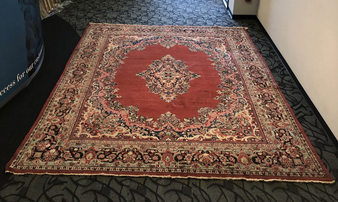 Persian Mahal Woolen Room Size Rug (1 of 4)