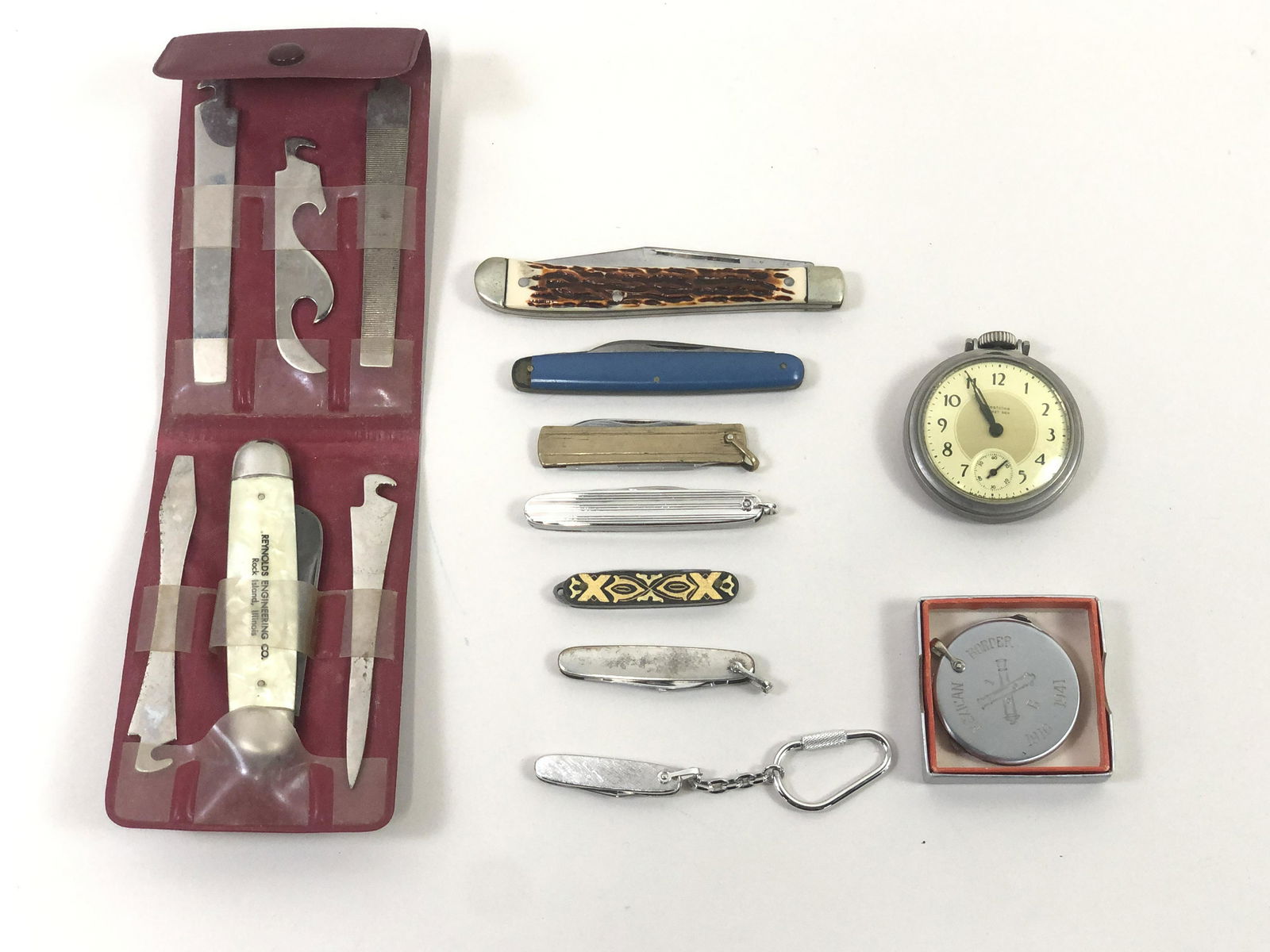 15 Pcs Pocket Knives & Compass (1 of 12)