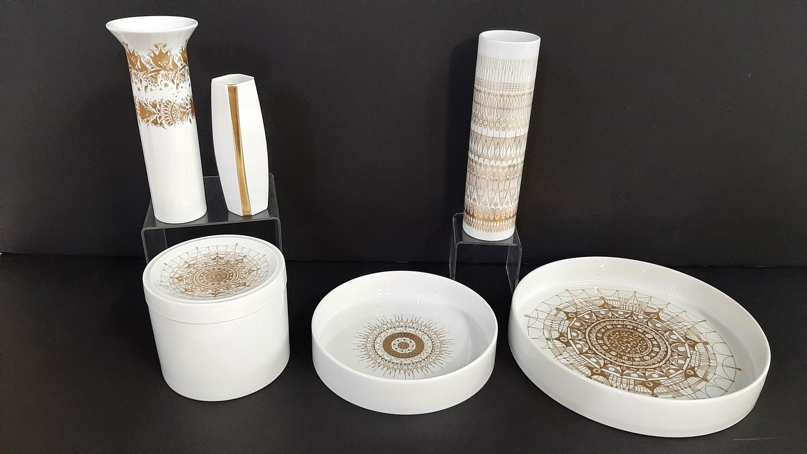 6 Pcs Rosenthal Studio-Linie Dishes and Vases (1 of 5)