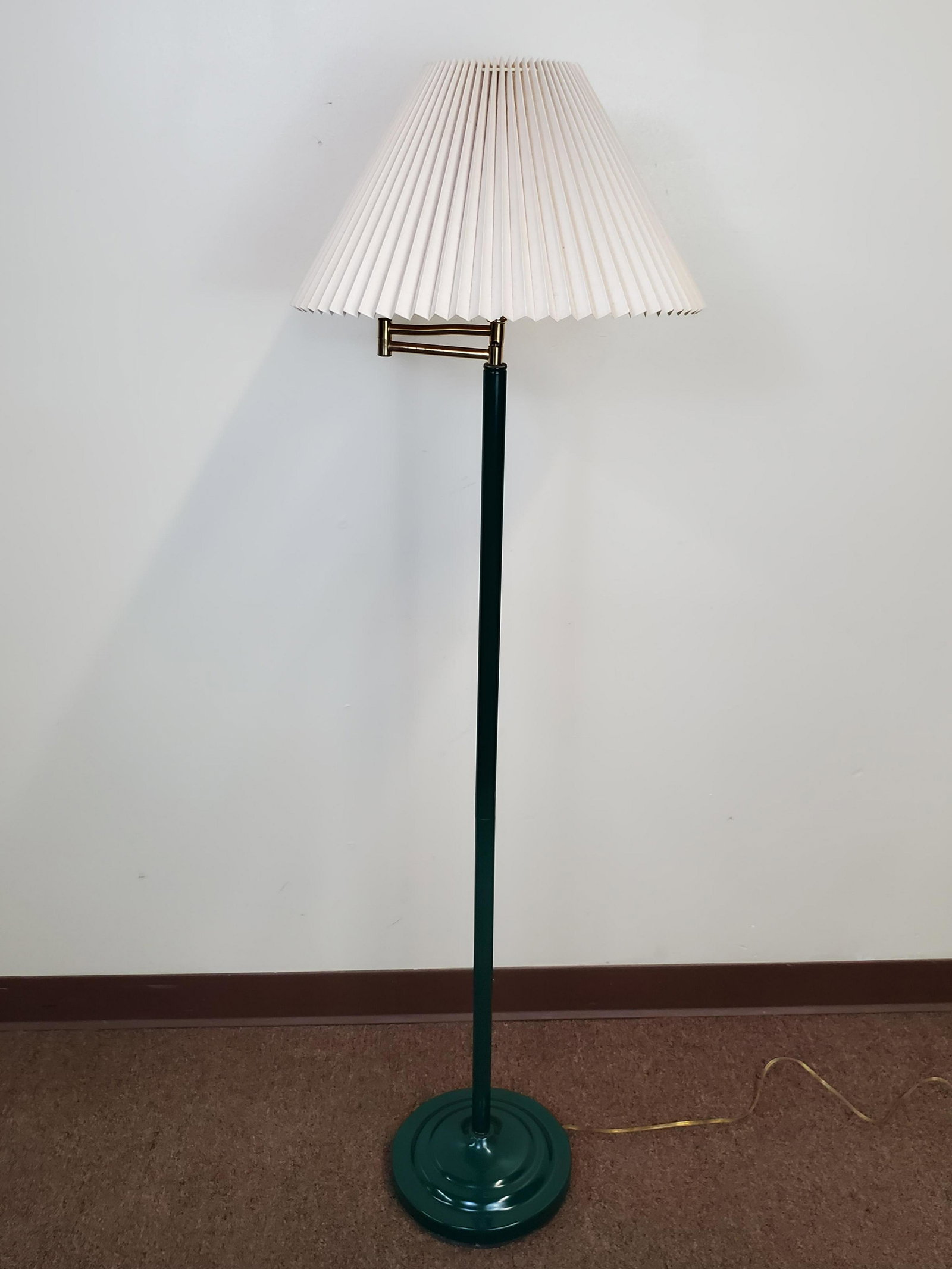Green Metal Floor Lamp (1 of 4)