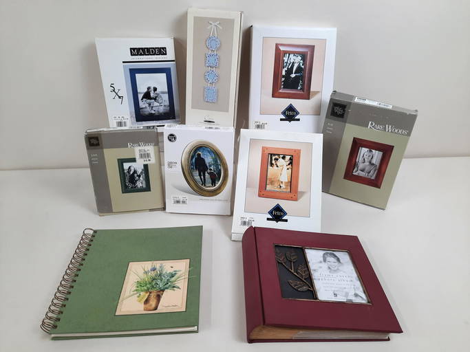 9 Picture Frames and Photo Albums Jun 26, 2021 Cordier Auctions