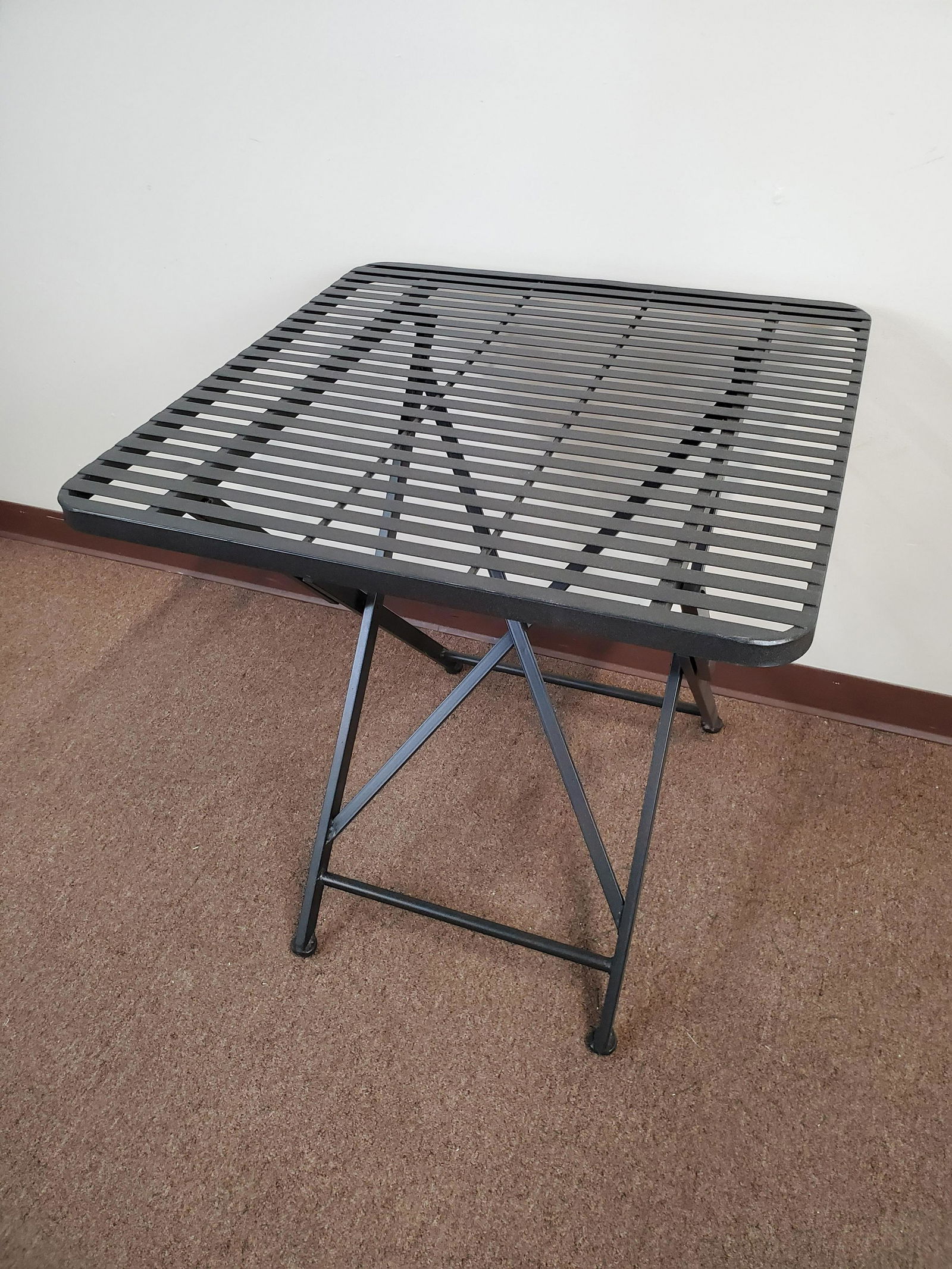 Folding Metal Outdoor Table (1 of 5)