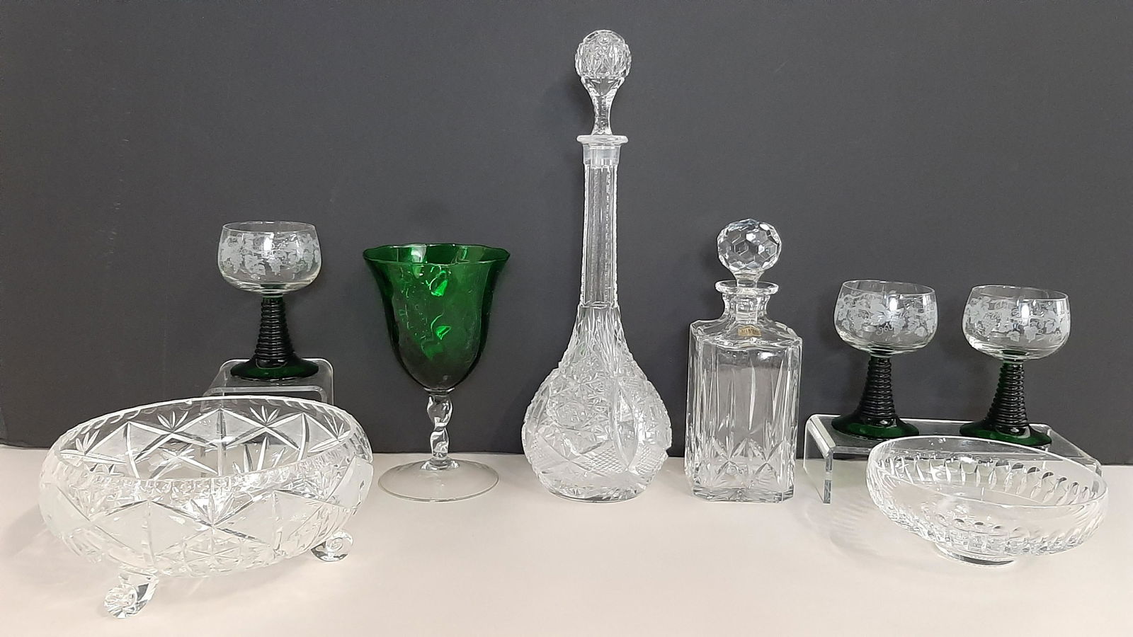 8 Pcs Glassware incl. Atlantis (1 of 10)