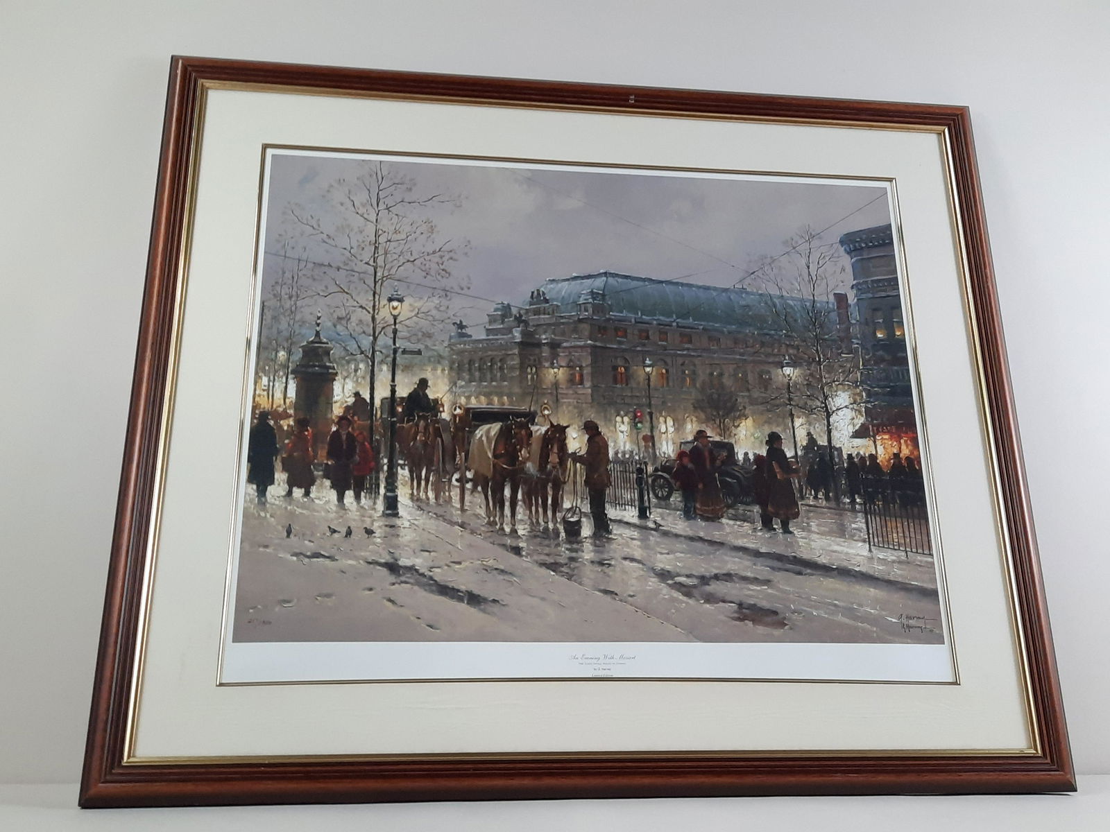 G. Harvey "An Evening With Mozart" Lmt. Ed. Print (1 of 4)