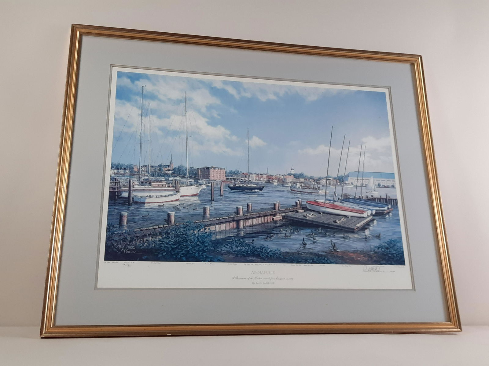 Paul McGehee "Annapolis" Lmt. Ed. Print (1 of 4)