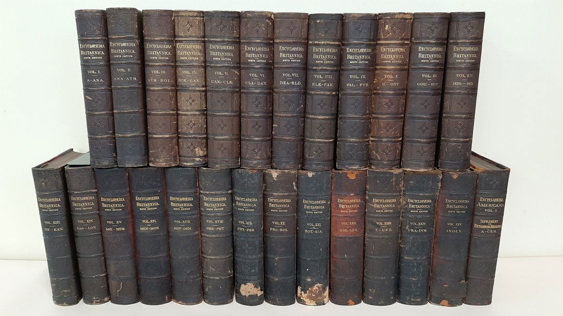 Encyclopedia Brittanica 9th Ed. American Reprint (1 of 9)