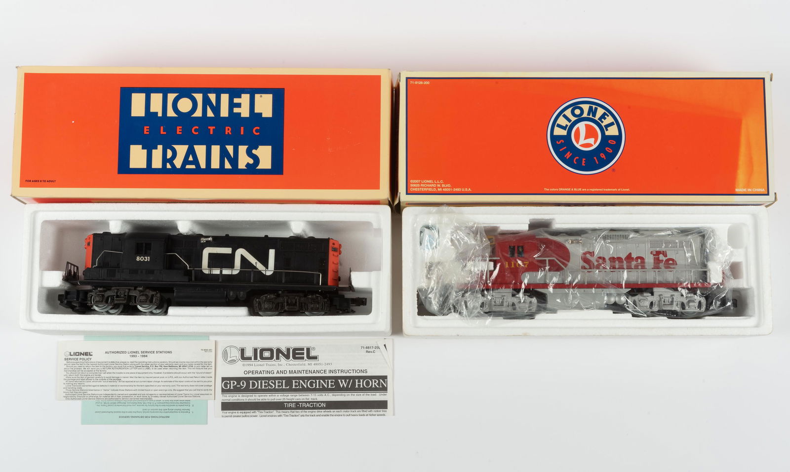 2 Lionel GP Diesel Engines (1 of 3)