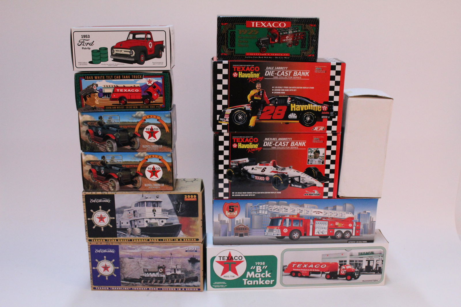 Texaco die sales cast metal banks