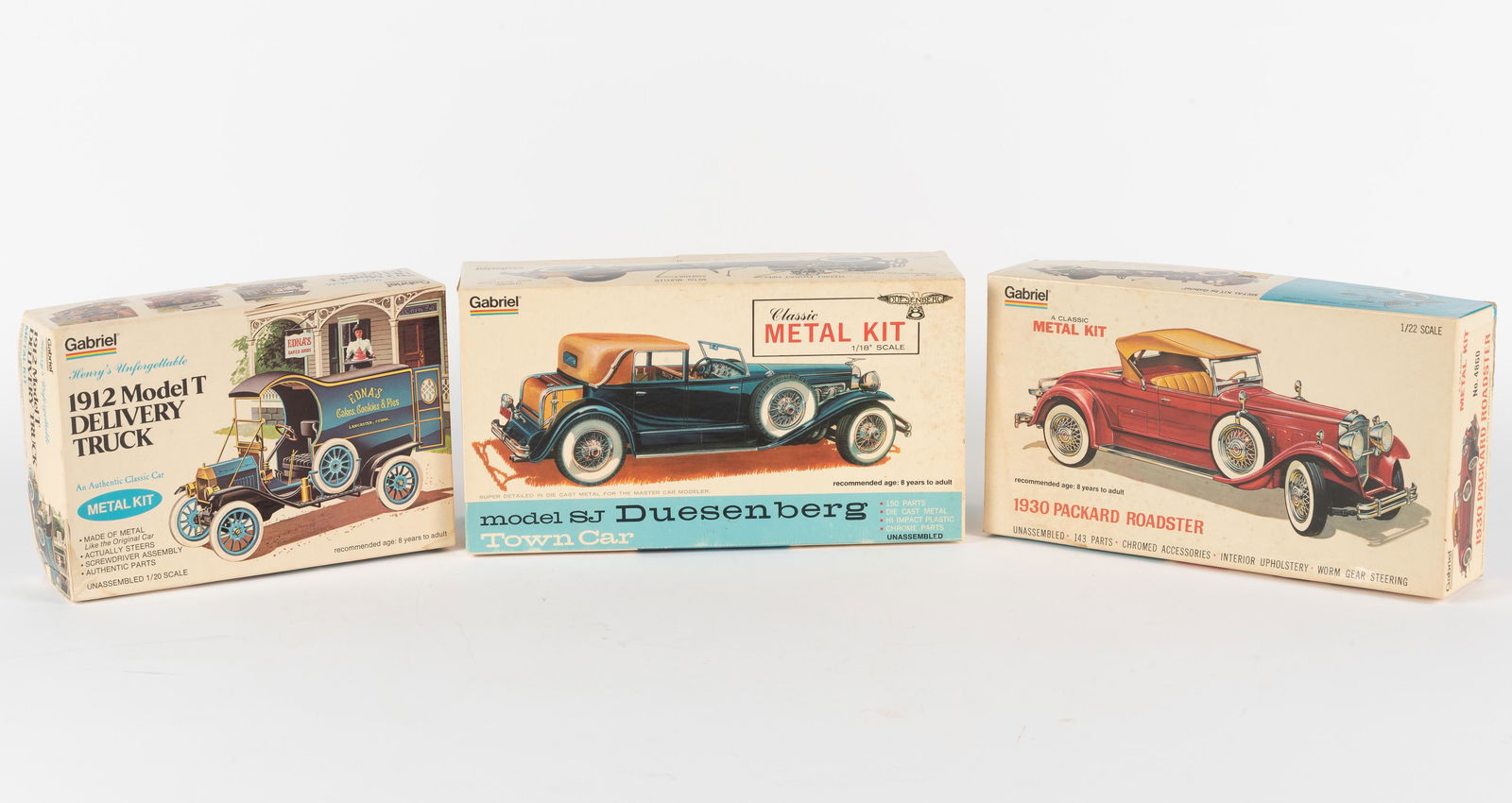 3 Gabriel Metal Car Kits (1 of 7)