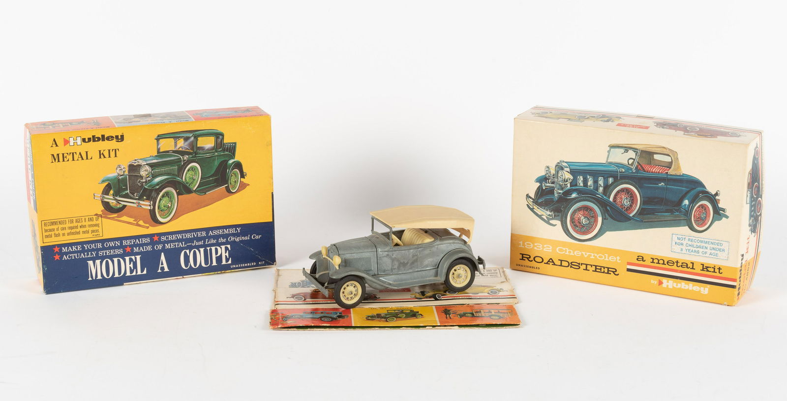 3 Hubley Metal Car Kits (1 of 8)