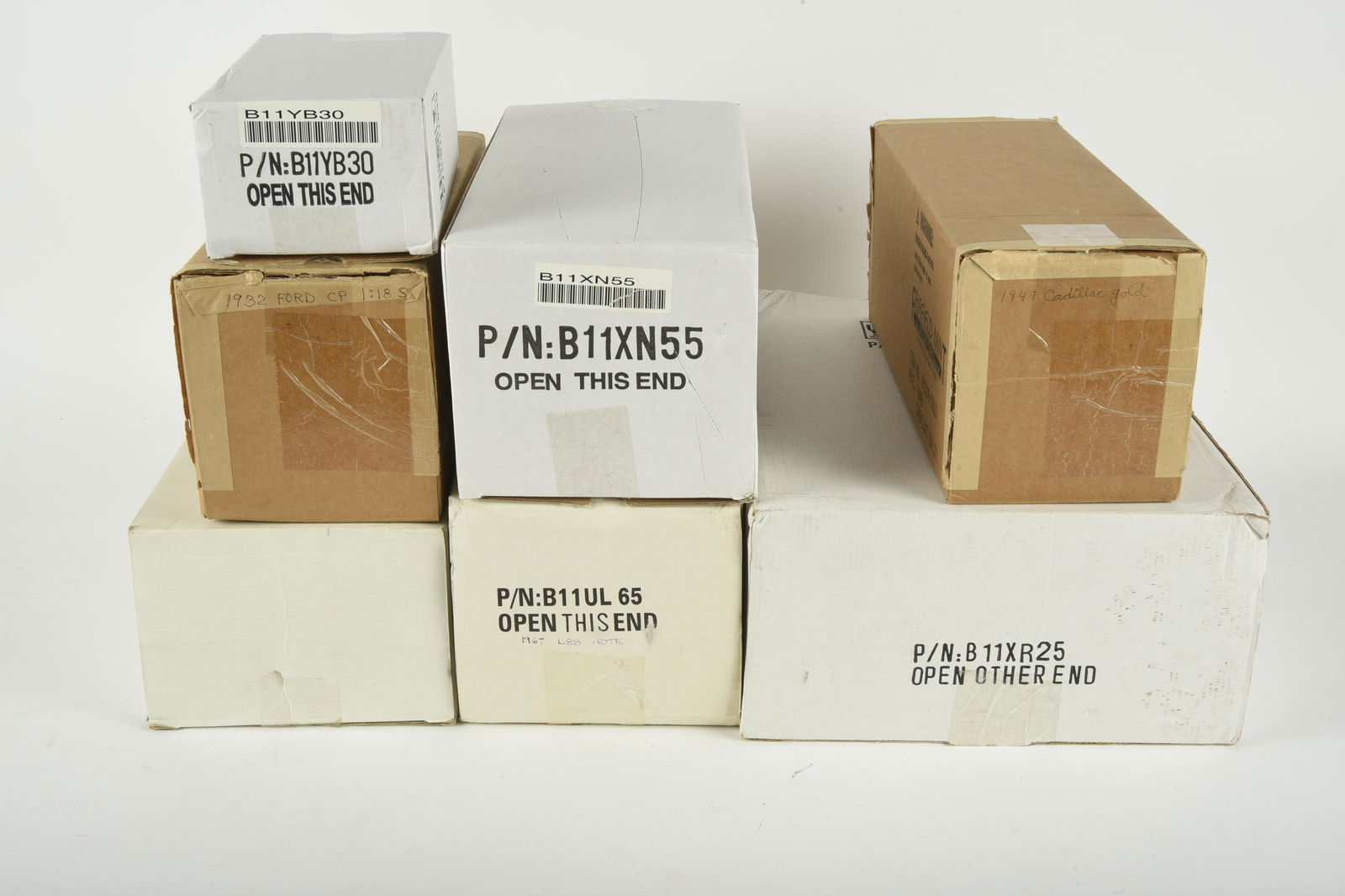 7 Franklin Mint Die-Cast Cars (1 of 3)