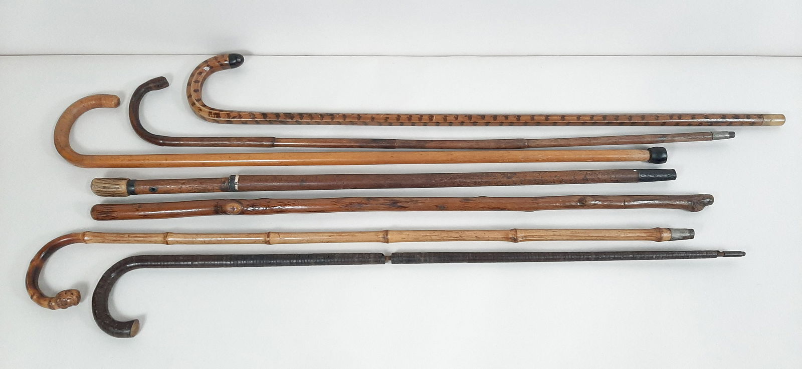 7 Antique Canes and Walking Sticks (1 of 9)