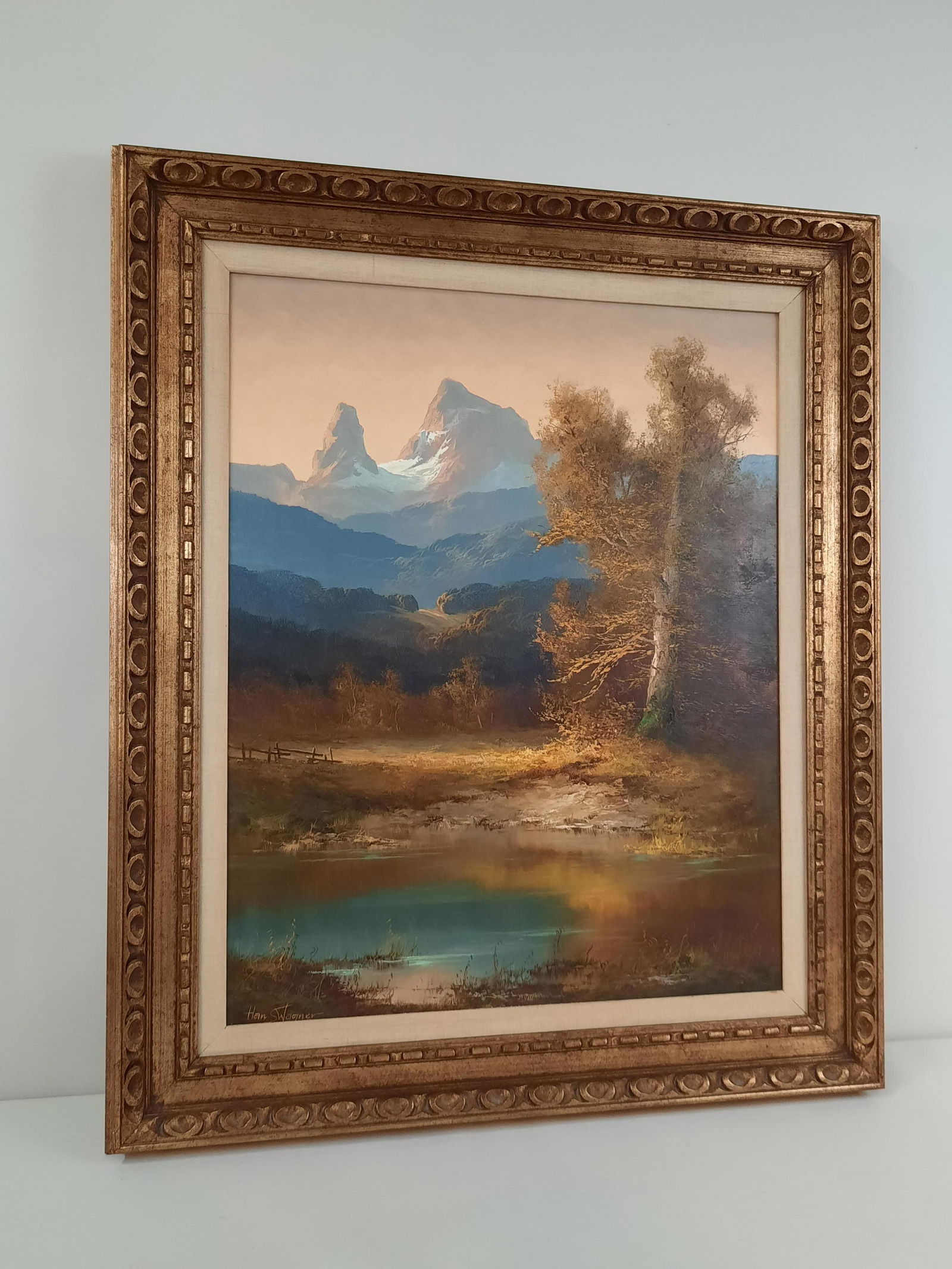 Hans Wagner Landscape Painting (1 of 3)