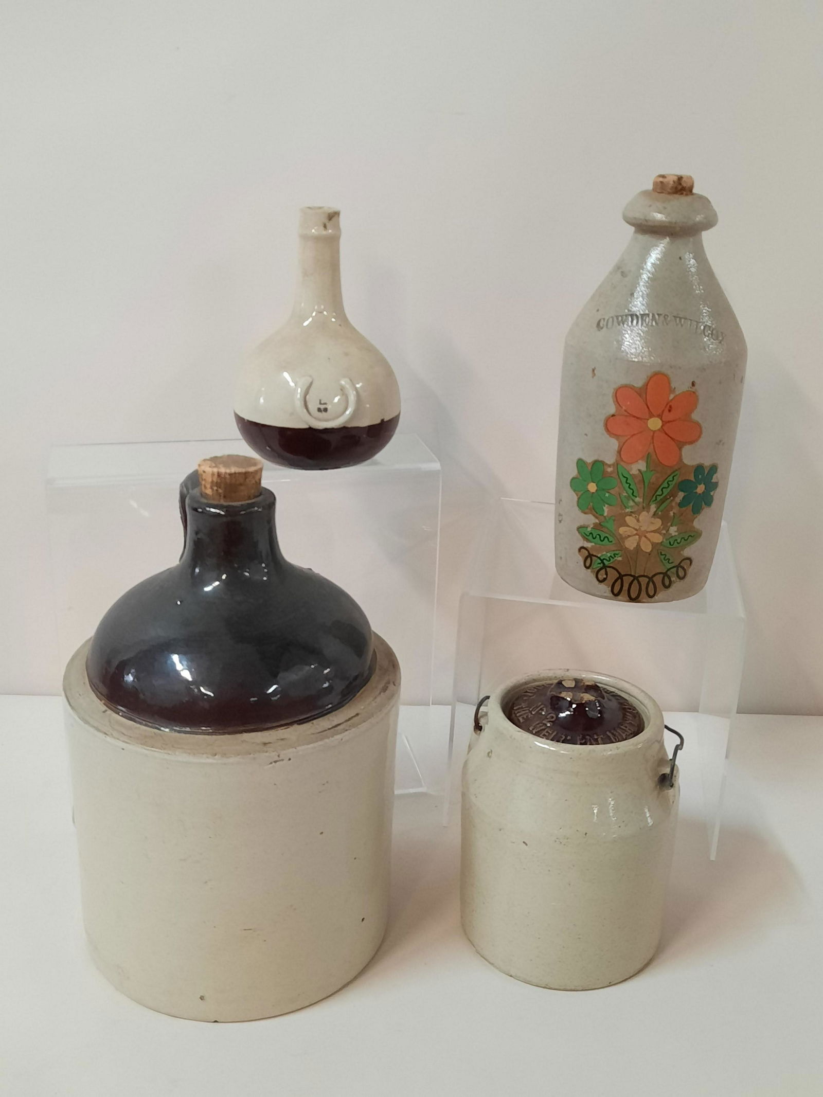 4 Pcs Stoneware incl Cowden & Wilcox (1 of 4)