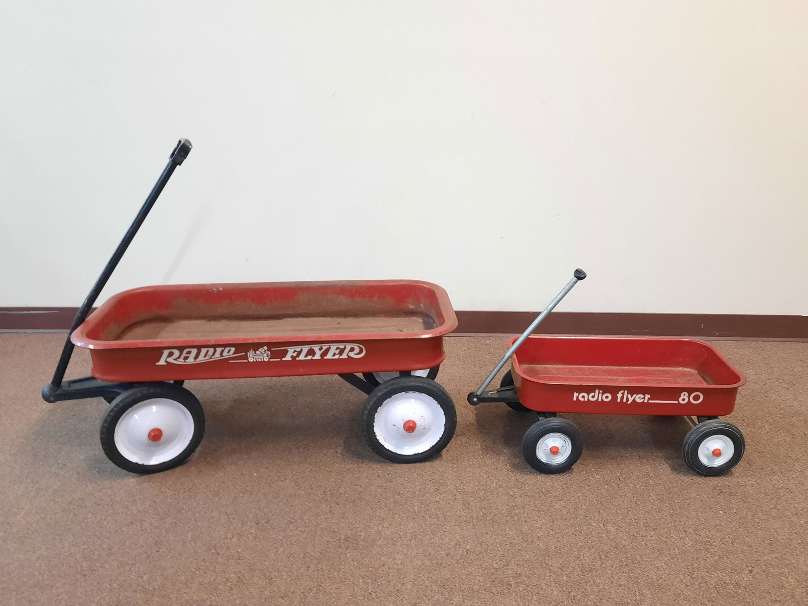 2 Radio Flyer Wagons (1 of 2)