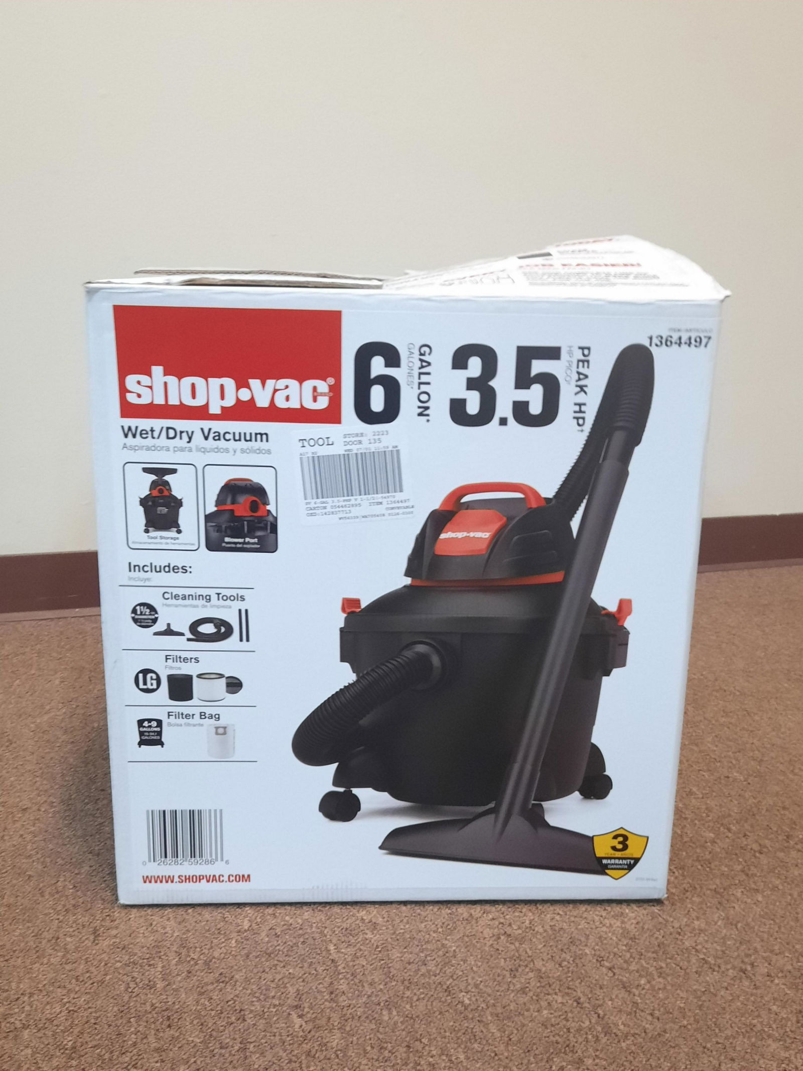 6 Gallon Shop Vac (1 of 3)