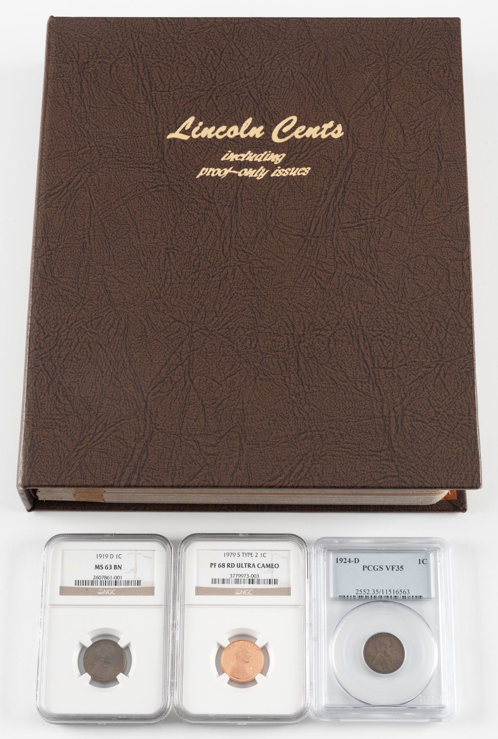 323 Lincoln Cents Book and Graded 1909-2017 (1 of 15)