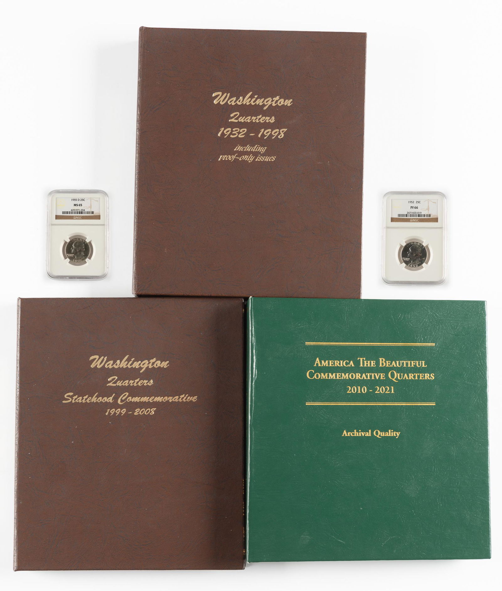 375 Washington Quarters 1932-2017 in Books (1 of 20)
