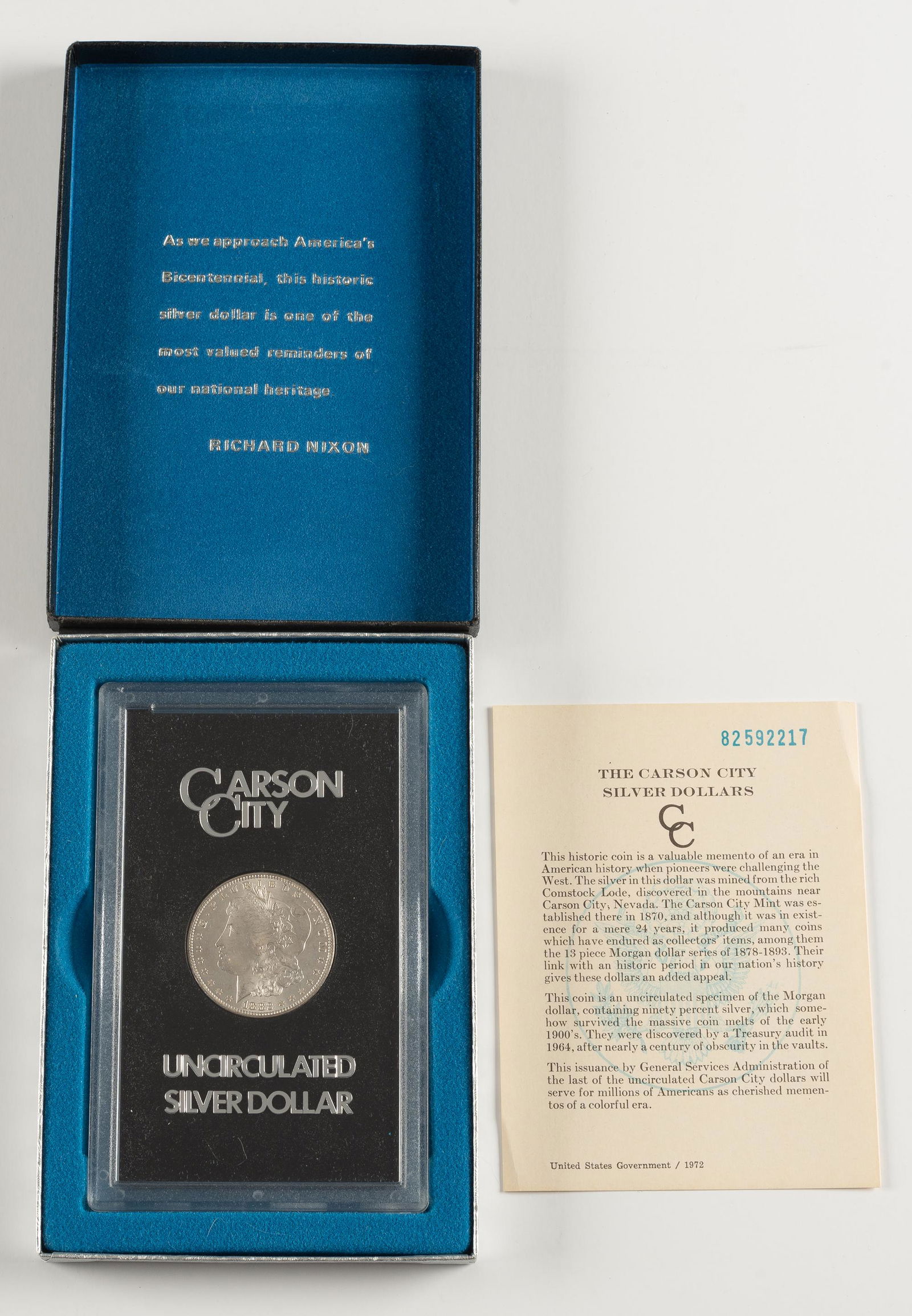 1882 Uncirculated Carson City Morgan Silver Dollar (1 of 7)