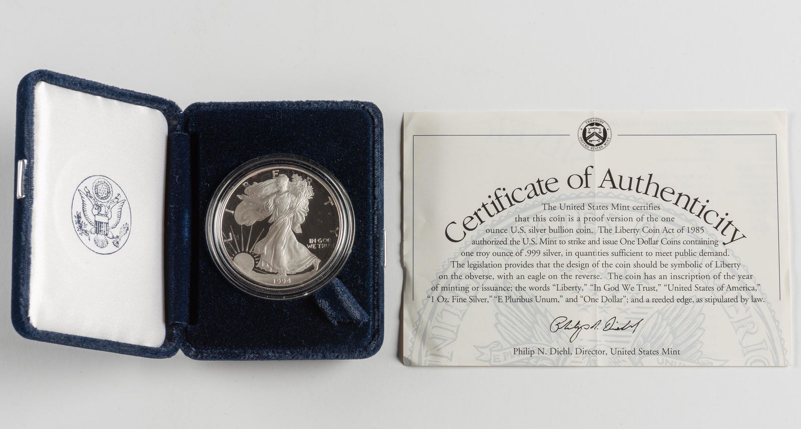 1994-P Proof American Silver Eagle (1 of 1)