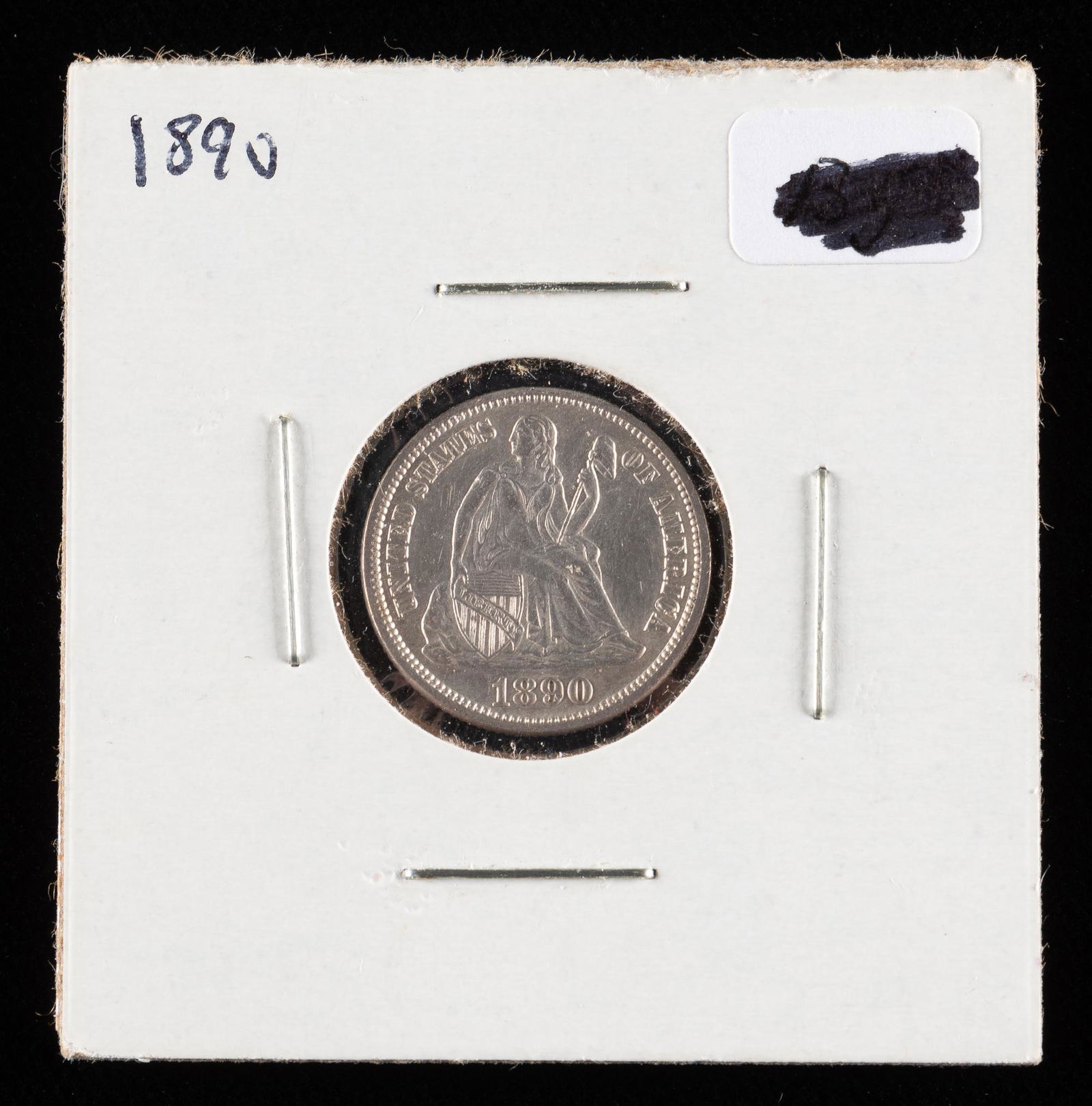 1890 Seated Liberty Dime (1 of 2)