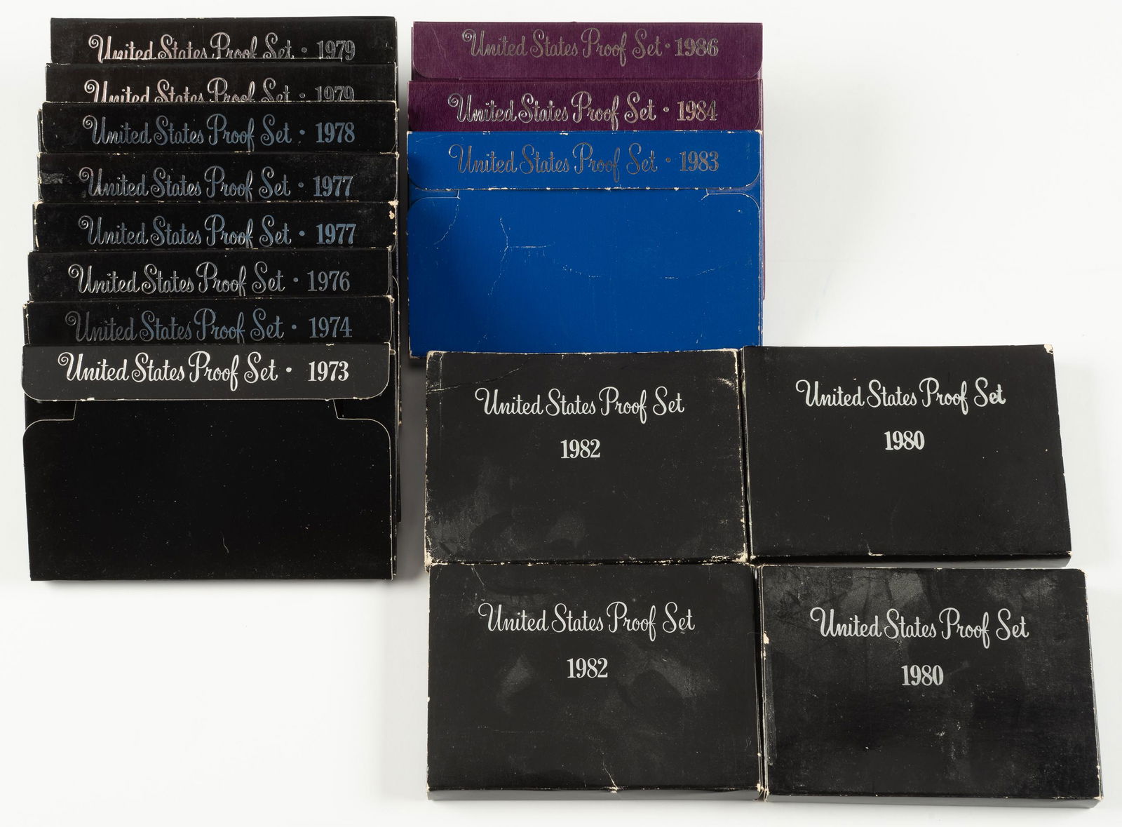 15 U.S. Proof Sets (1 of 1)