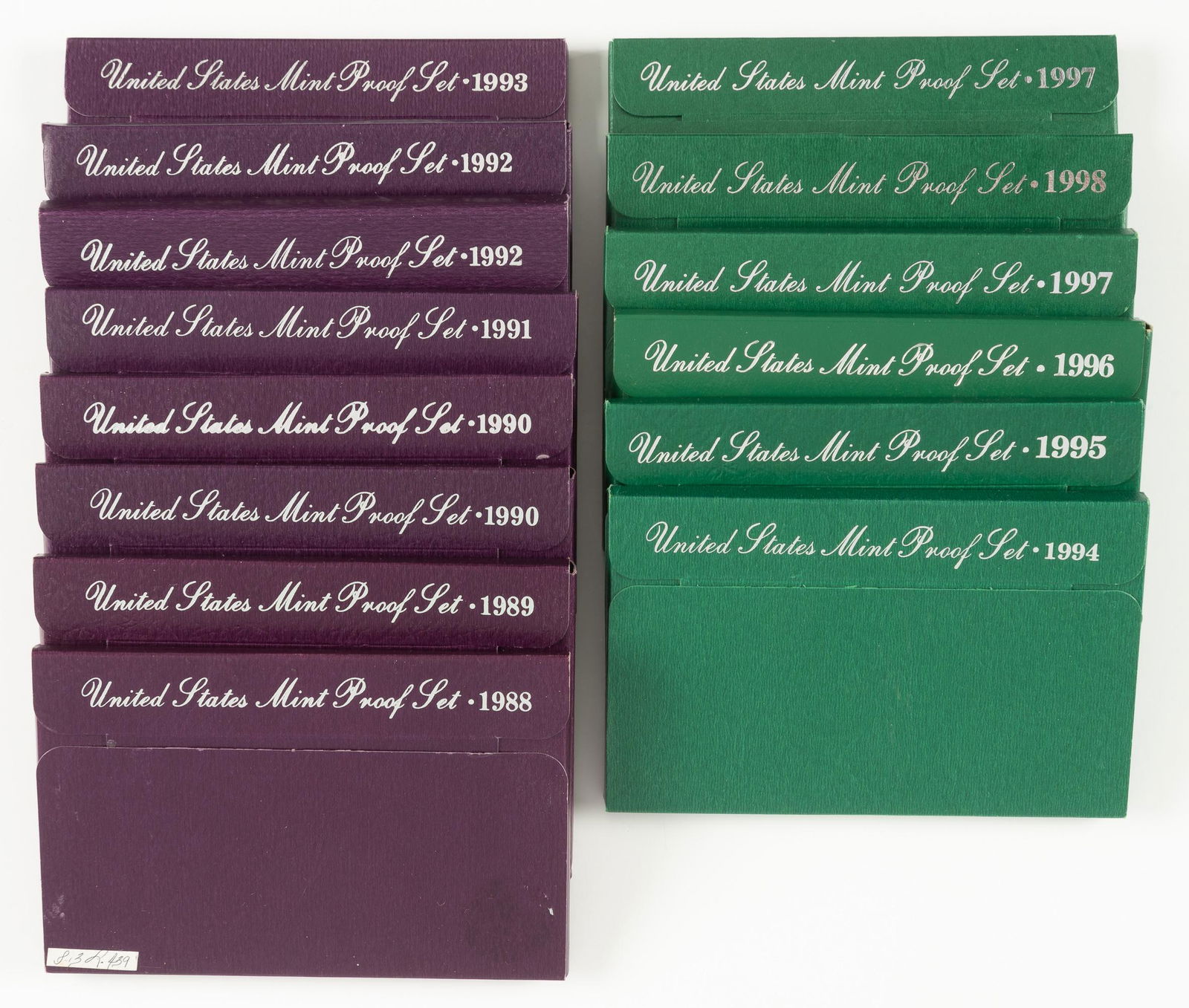 14 U.S. Proof Sets (1 of 1)