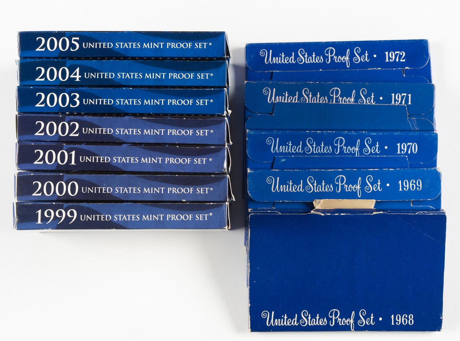 12 U.S. Proof Sets (1 of 1)