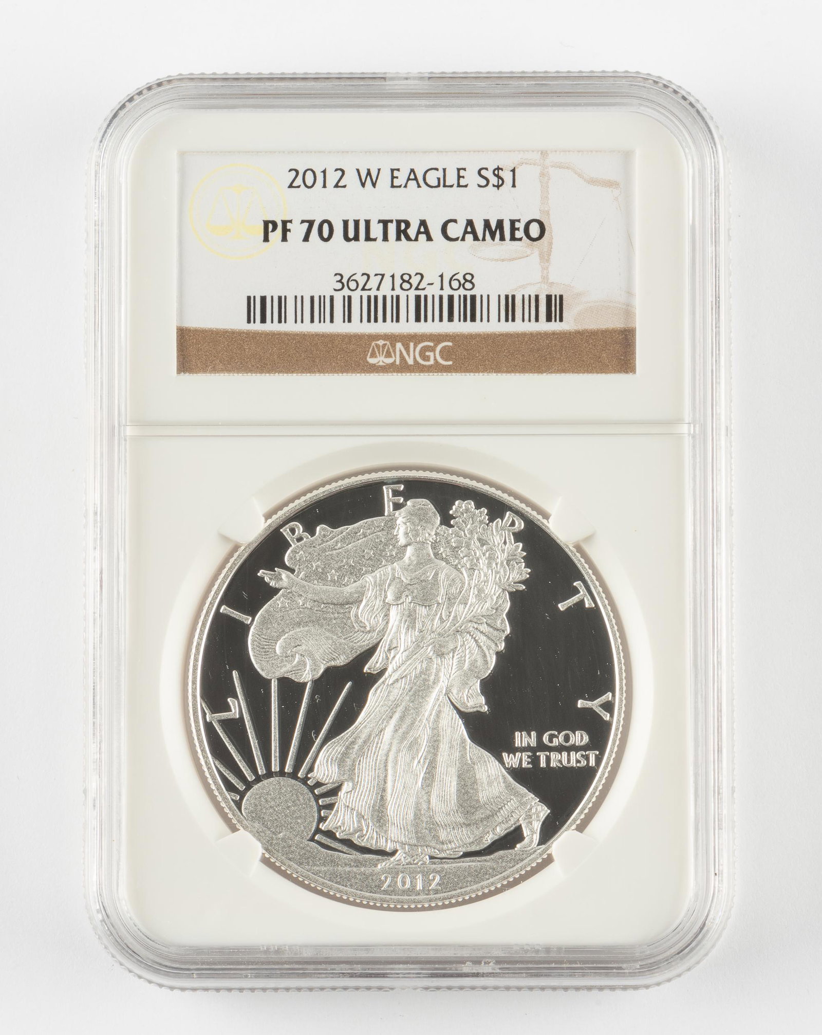 2012-W Silver $1 American Eagle NGC PF70 UC (1 of 2)