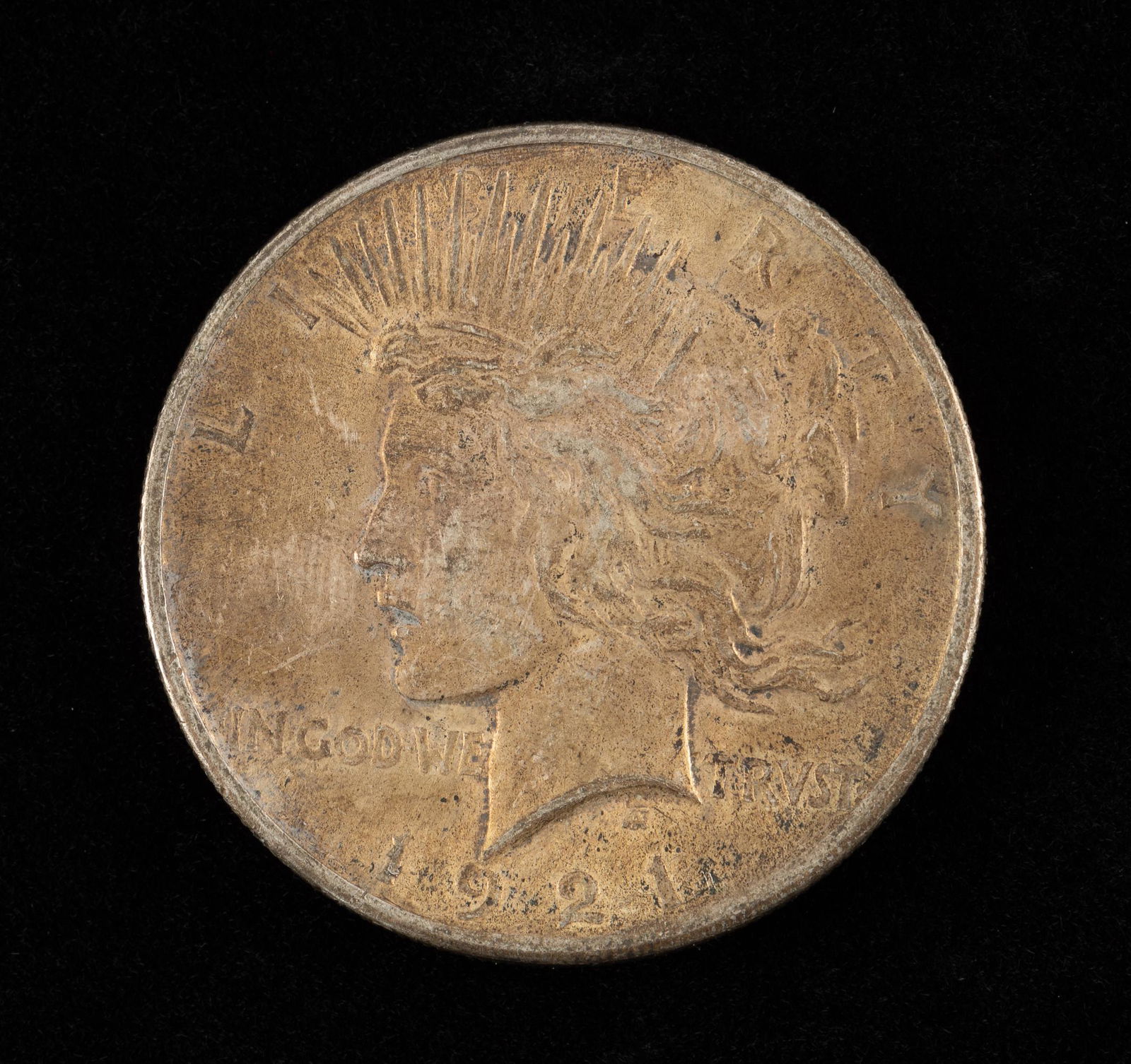 1921 Peace Silver Dollar (1 of 2)