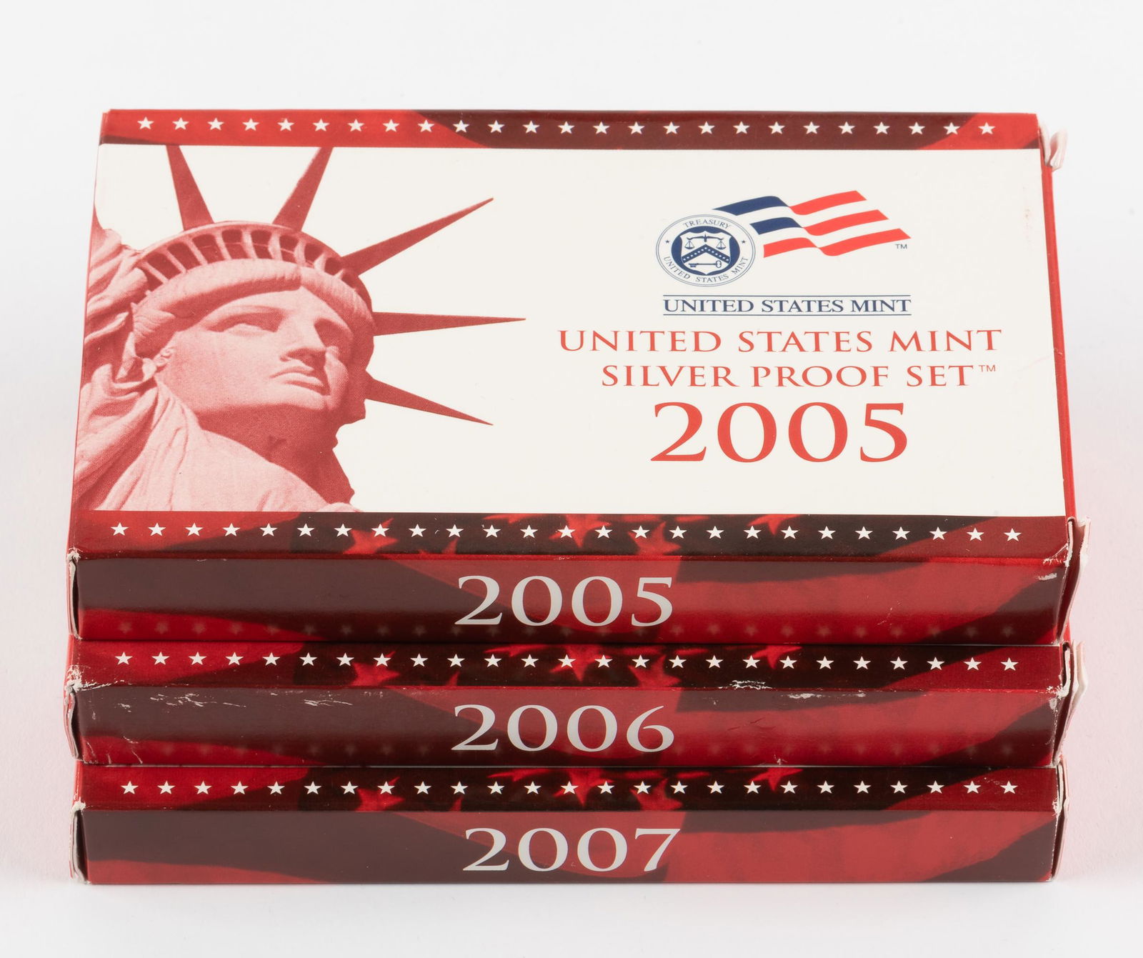 3 U.S. Silver Proof Sets (1 of 1)