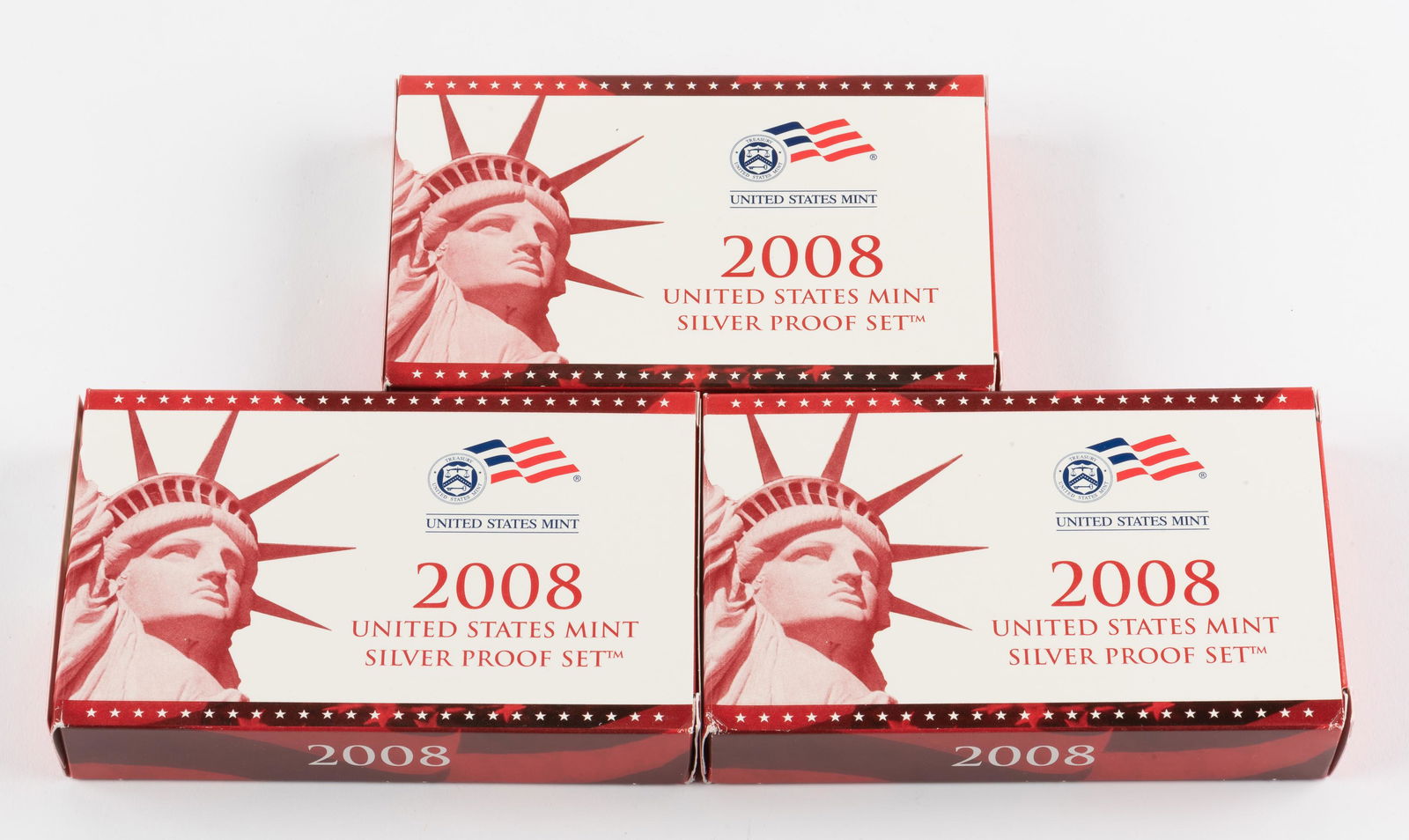 3 U.S. Silver Proof Sets (1 of 1)