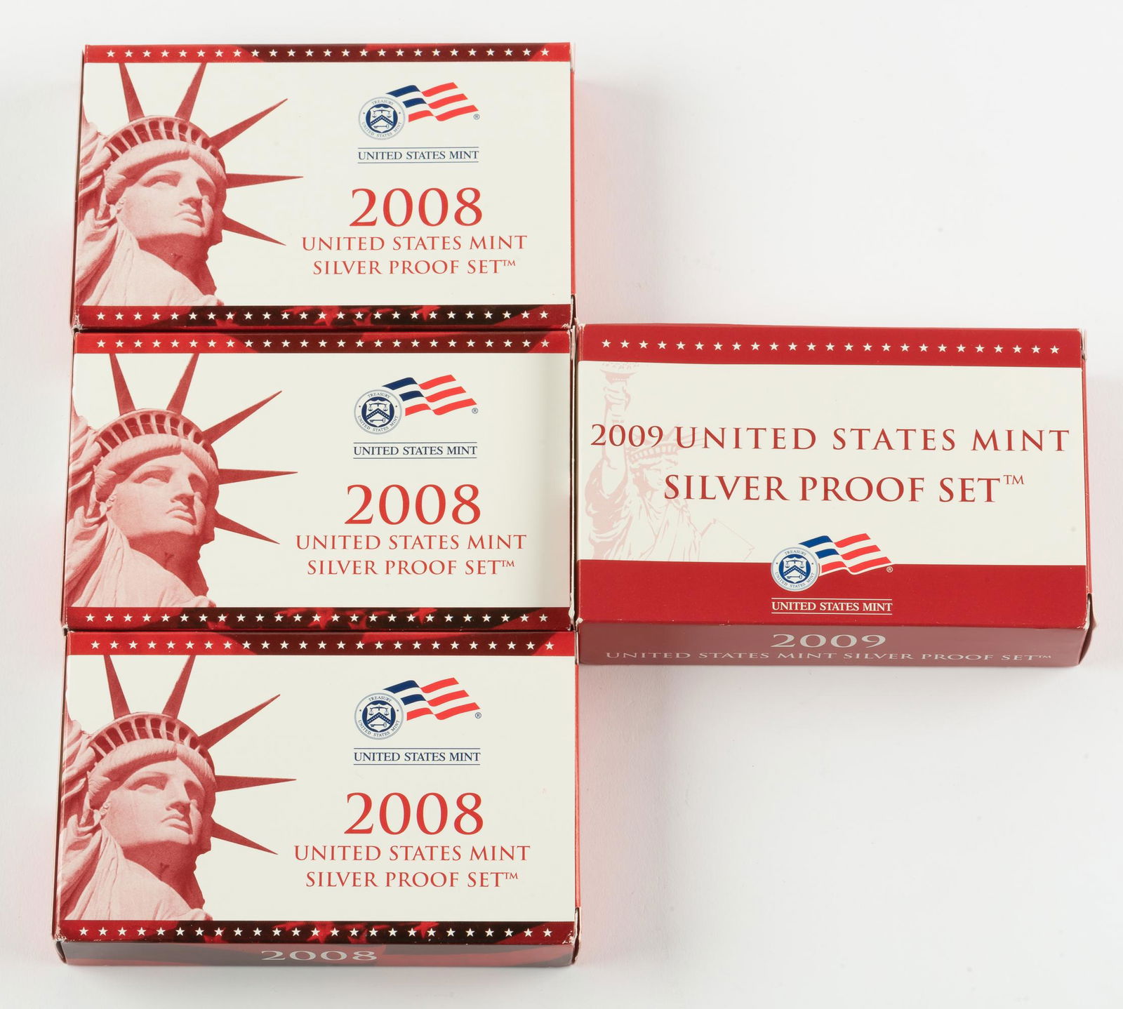 4 U.S. Silver Proof Sets (1 of 3)