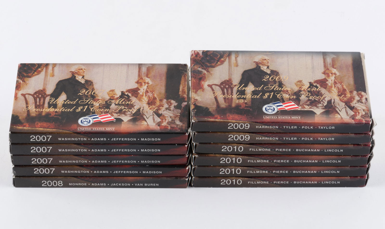 11 Presidential Proof Sets (1 of 1)