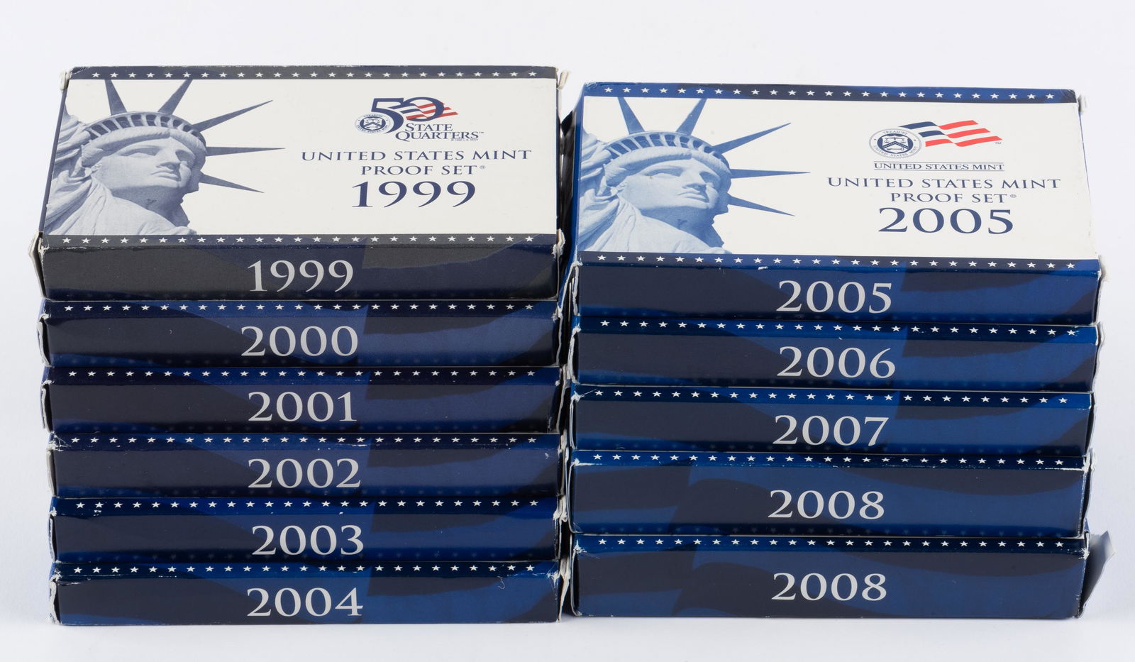 11 U.S. Proof Sets (1 of 1)