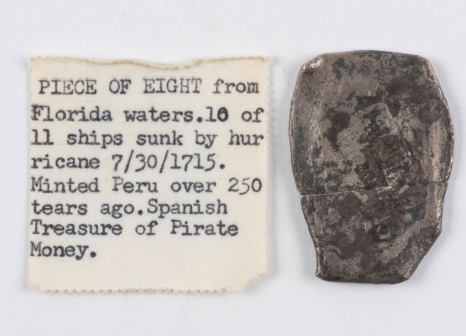 Spanish Piece of Eight (1 of 3)